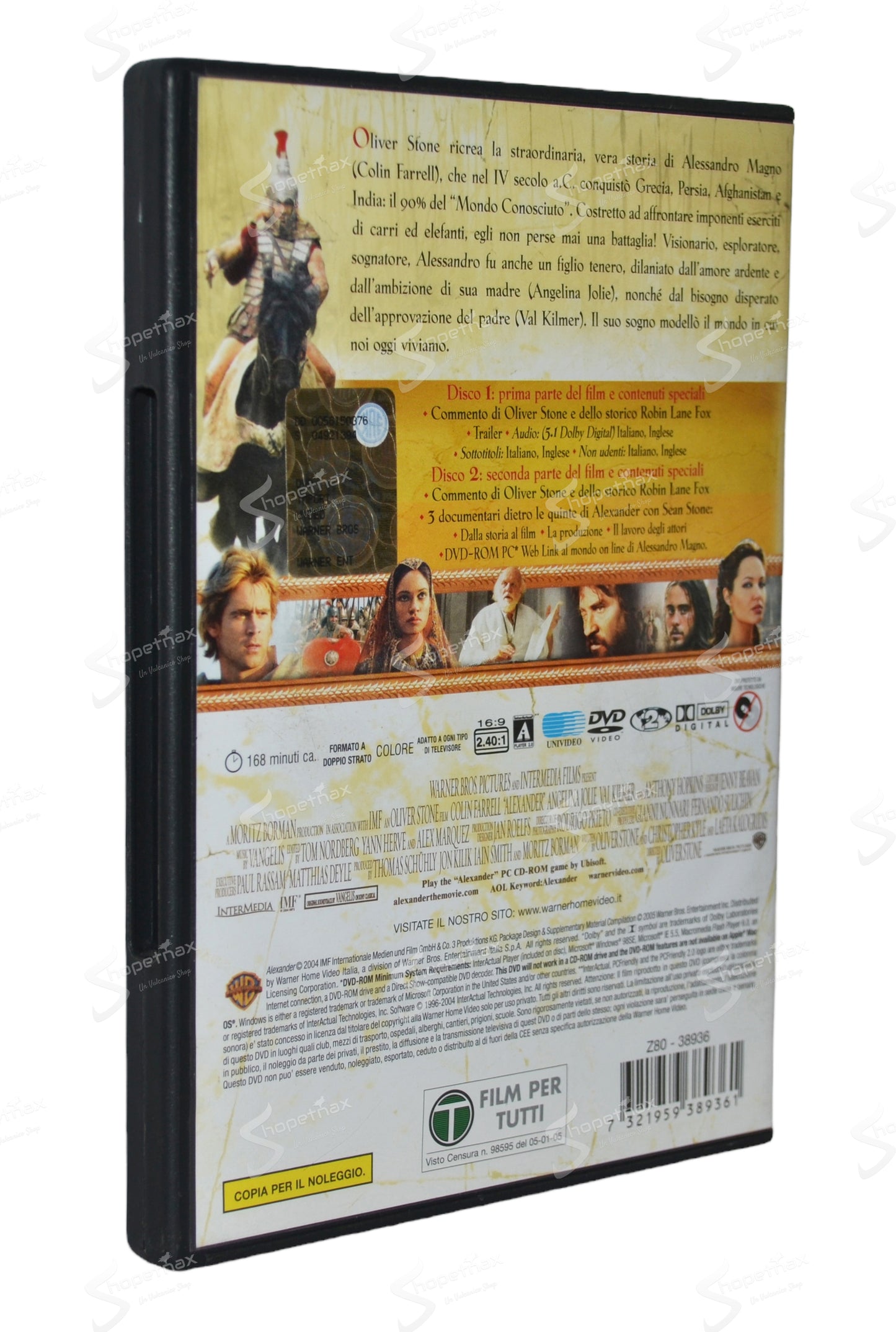 Alexander (2 Dischi) (2004) DVD Versione Noleggio