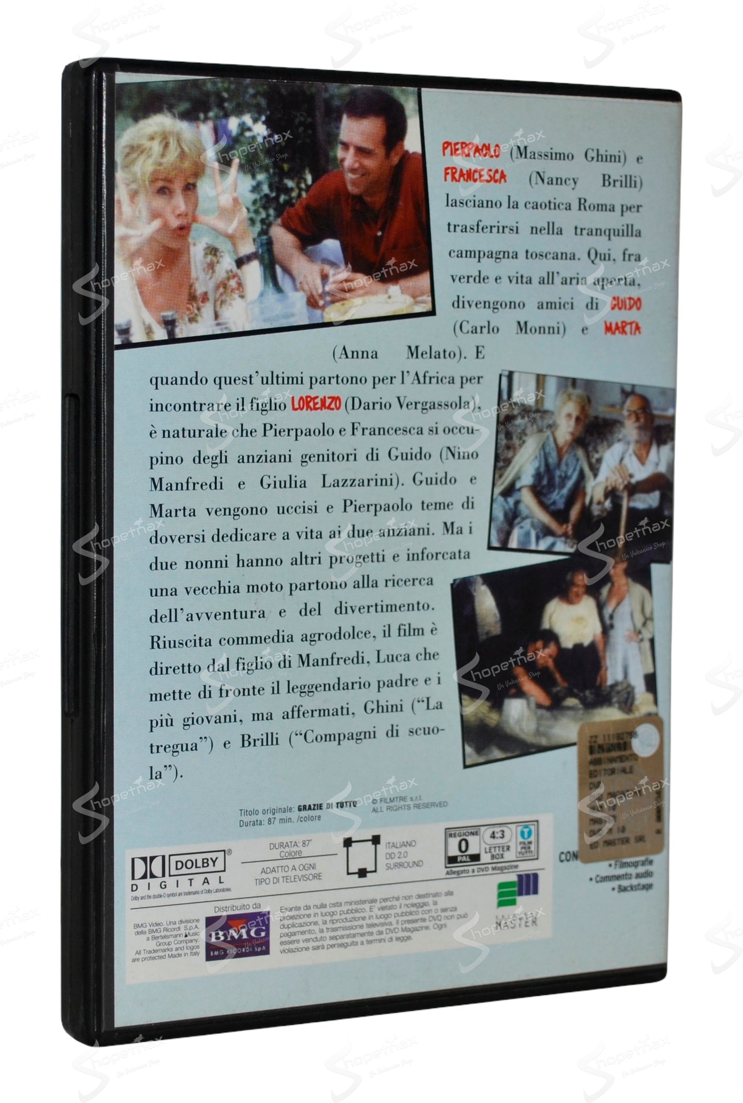 Grazie di tutto (1997) DVD Editoriale
