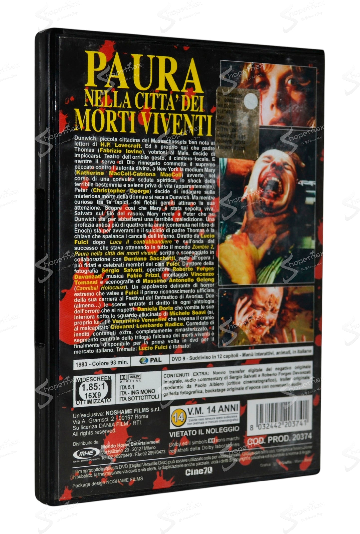 Paura nella città dei morti viventi (City of the Living Dead) (1980) DVD