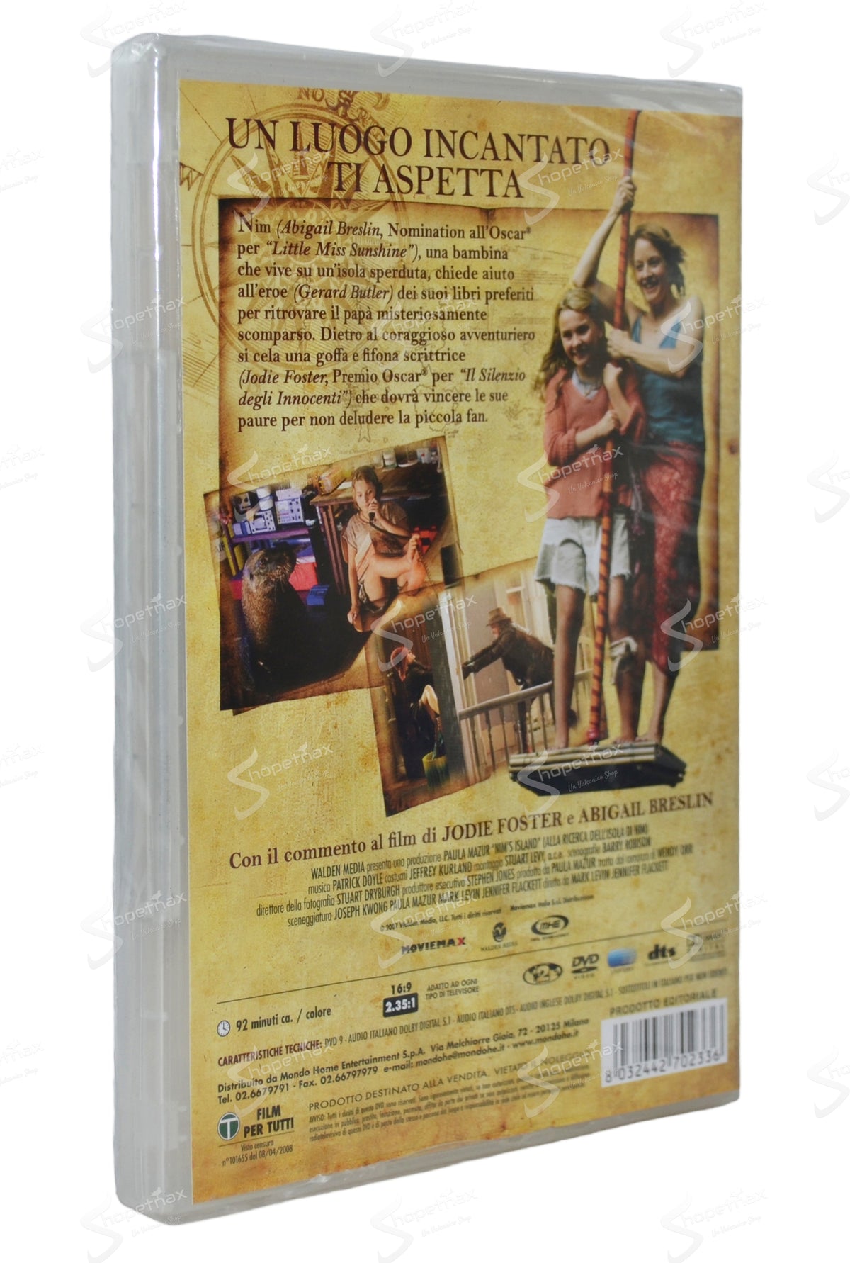 Alla Ricerca dell'Isola di Nim (Nim's Island) (2008) DVD Editoriale