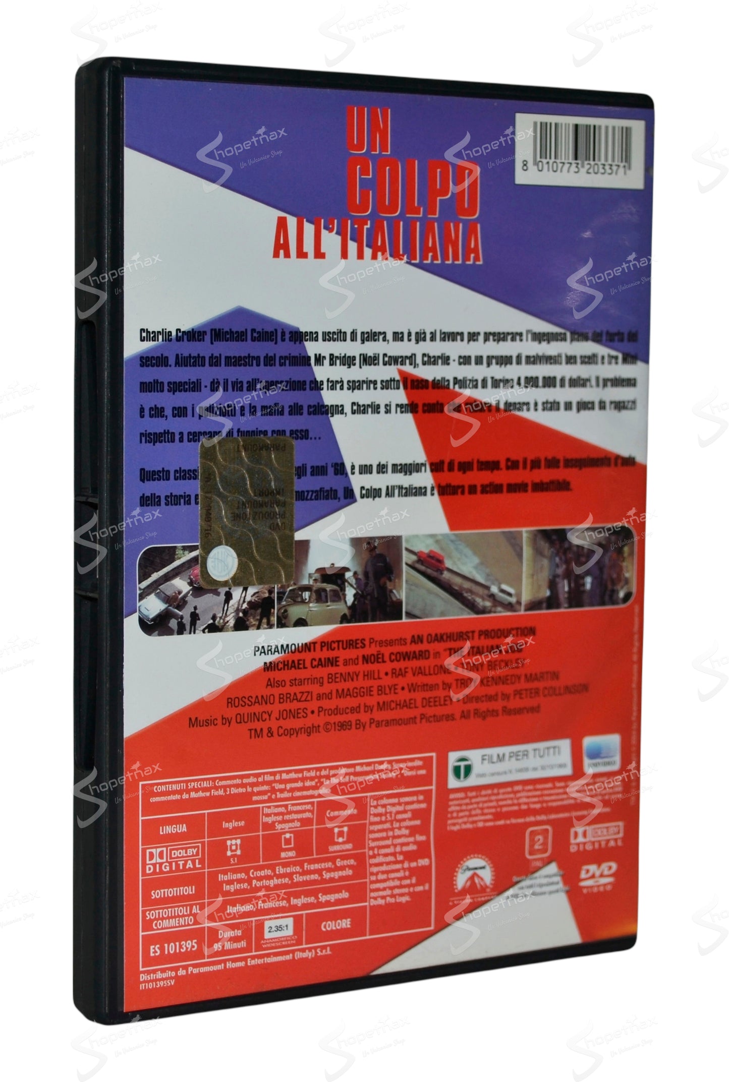 Un Colpo all'Italiana (The Italian Job) (1969) DVD