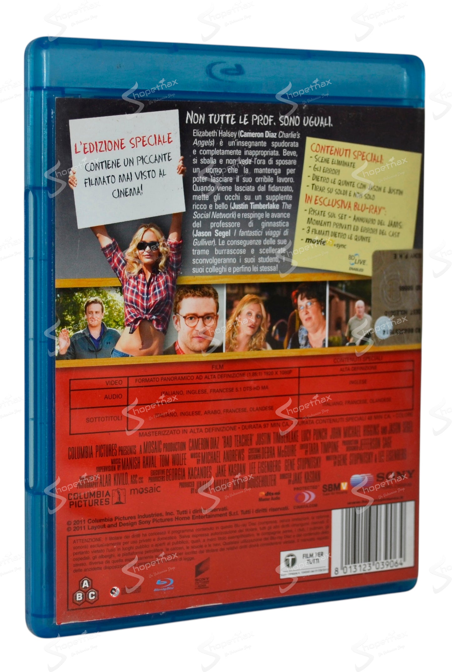 Bad Teacher - Una cattiva maestra (2011) BLU-RAY Noleggio
