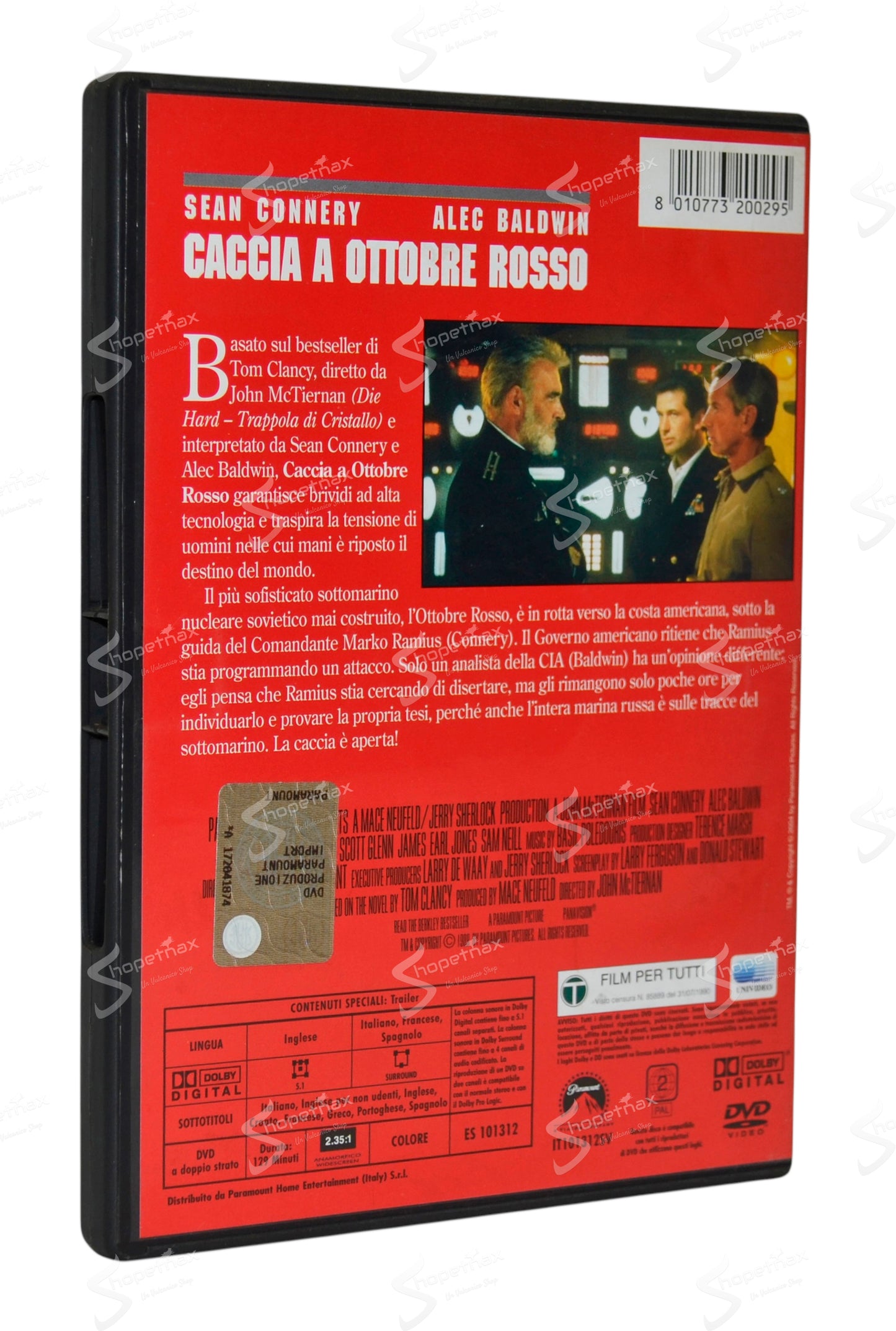 Caccia a Ottobre Rosso (The Hunt for Red October) (1990) DVD