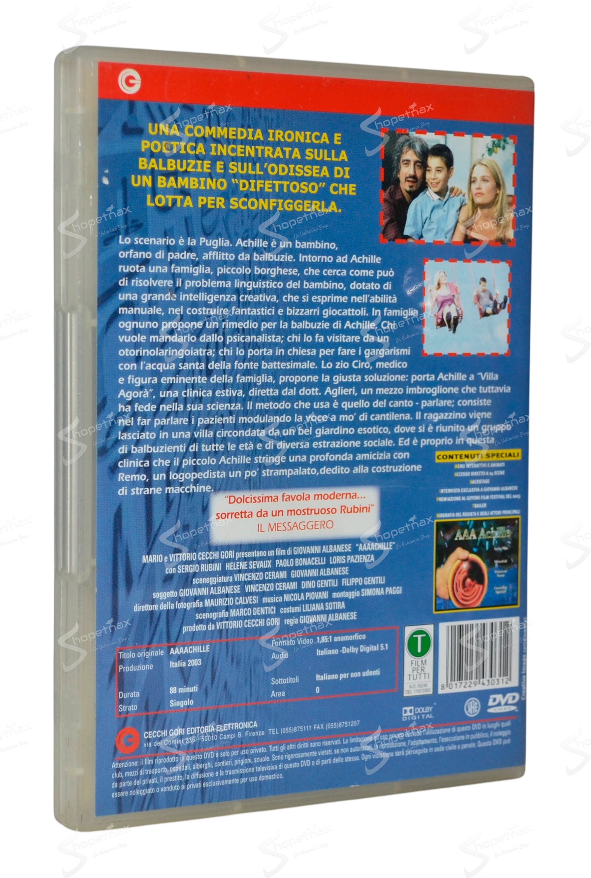 AAAAchille (2001) DVD Ex Noleggio