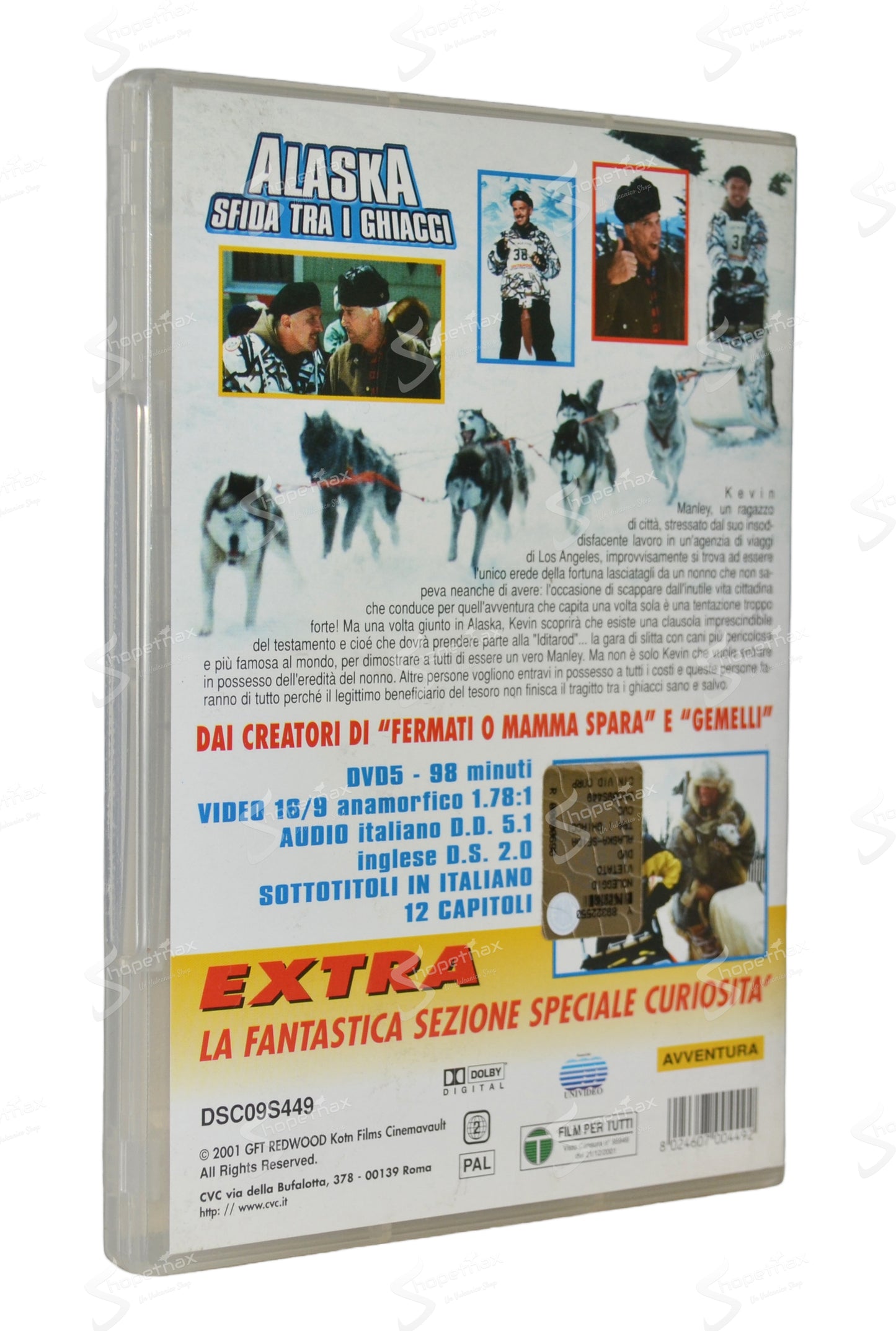 Alaska - Sfida tra i ghiacci (Kevin of the North) (2001) DVD