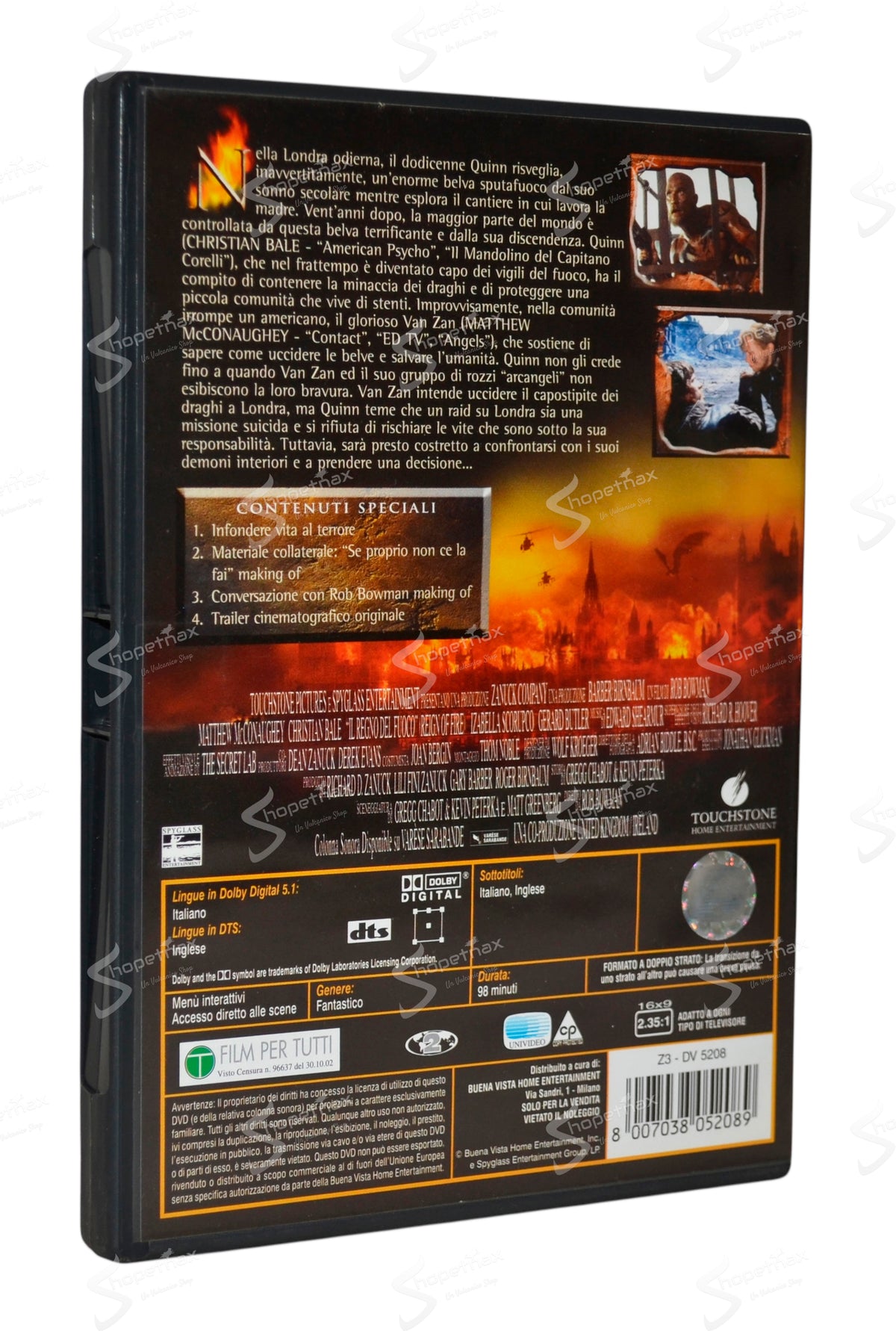 El reino del fuego (Reign of Fire) (2002) DVD