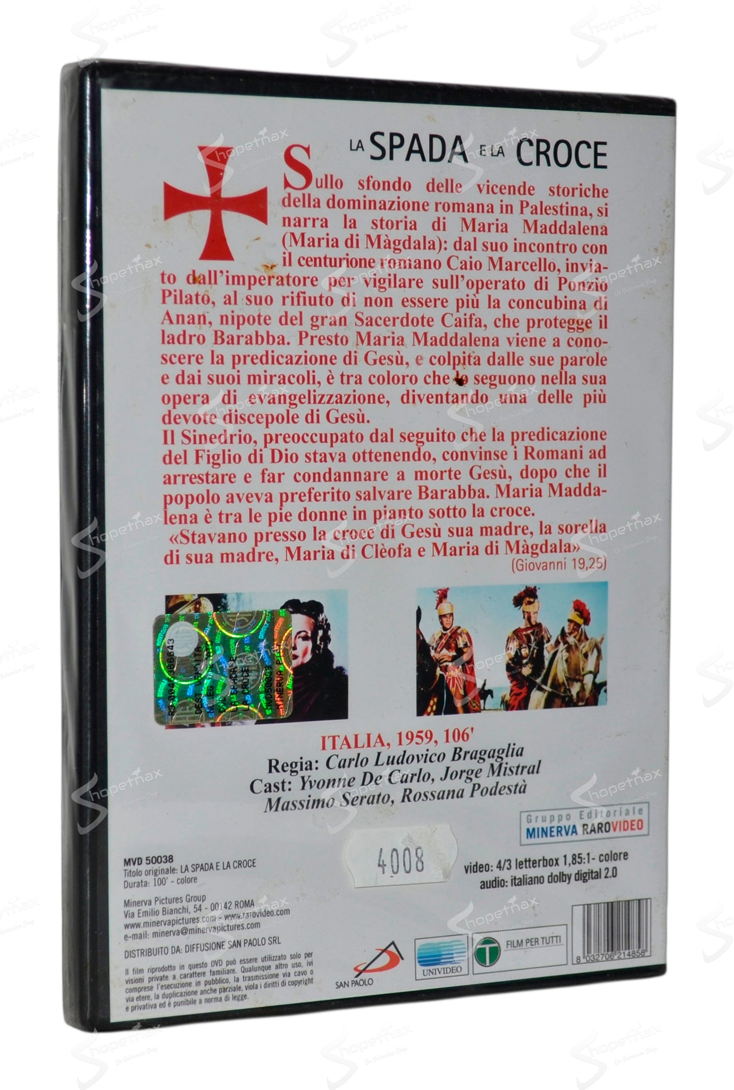 La Spada e la Croce (1959) DVD