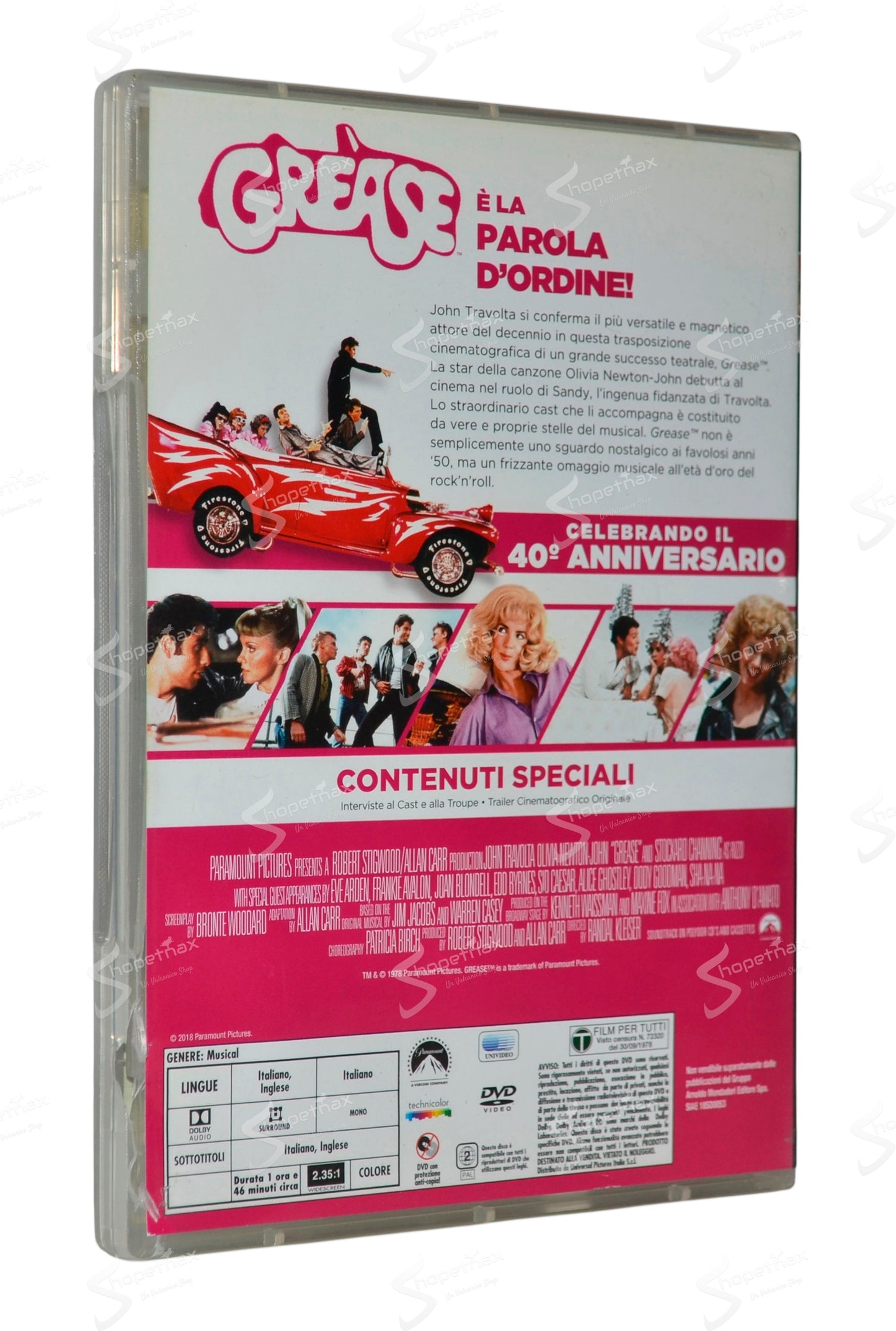 Grease (Edizione 40° Anniversario) (1978) DVD Editoriale