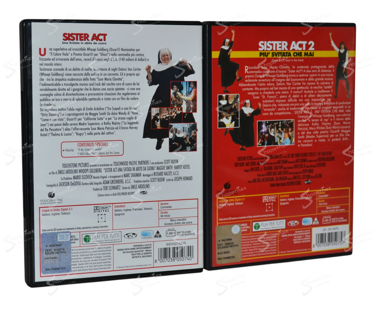 Sister Act 1 + 2 (Serie Completa) (1992-1993) 2 DVD