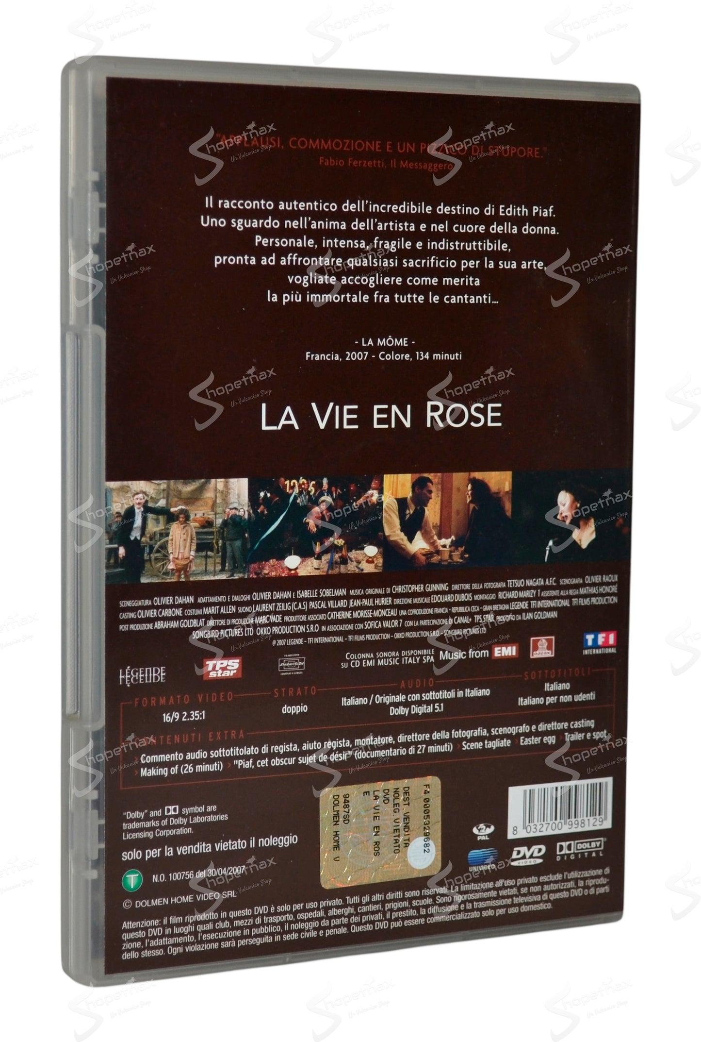 La vie en rose (La Môme) (2007) DVD