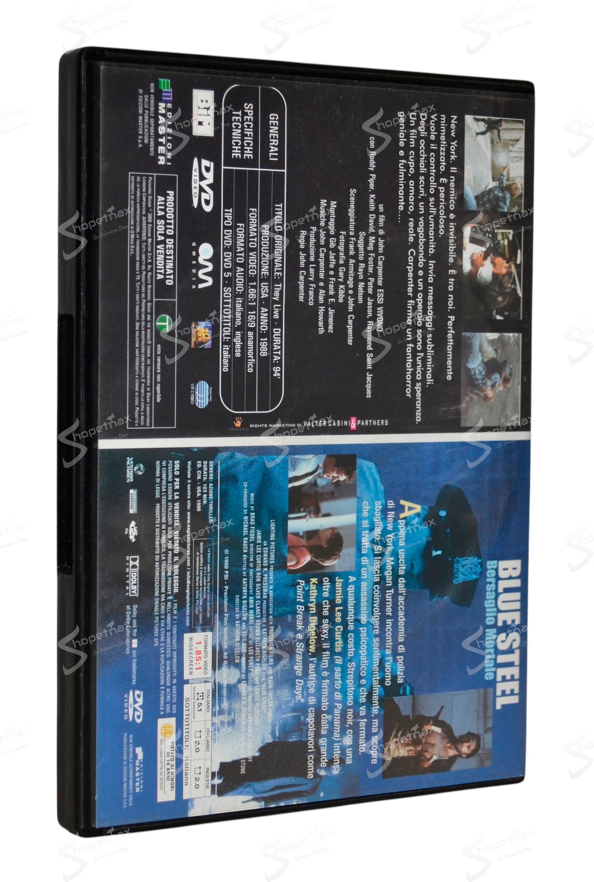 Blue Steel - Bersaglio Mortale + Essi Vivono (They Live) (1988-1990) DVD Editoriale