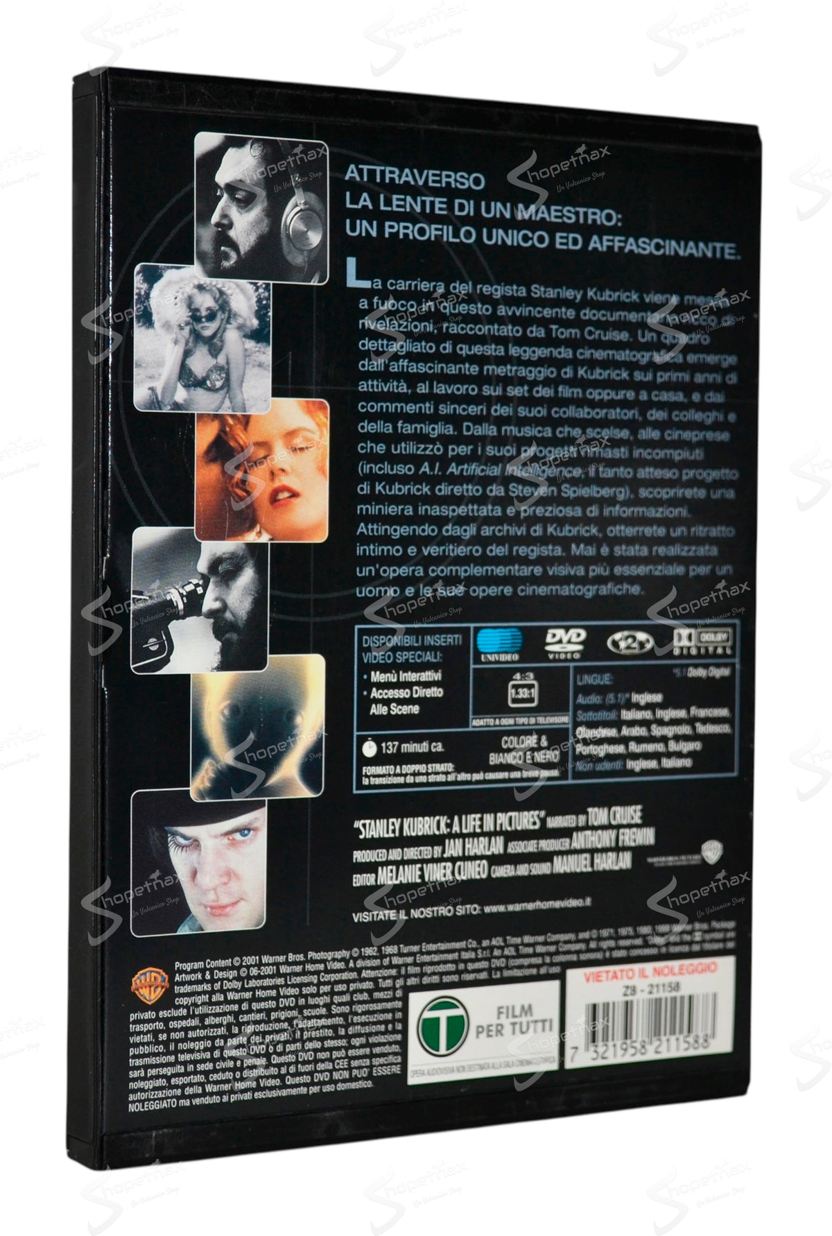 Stanley Kubrick - A Life in Pictures (2001) DVD Snapper
