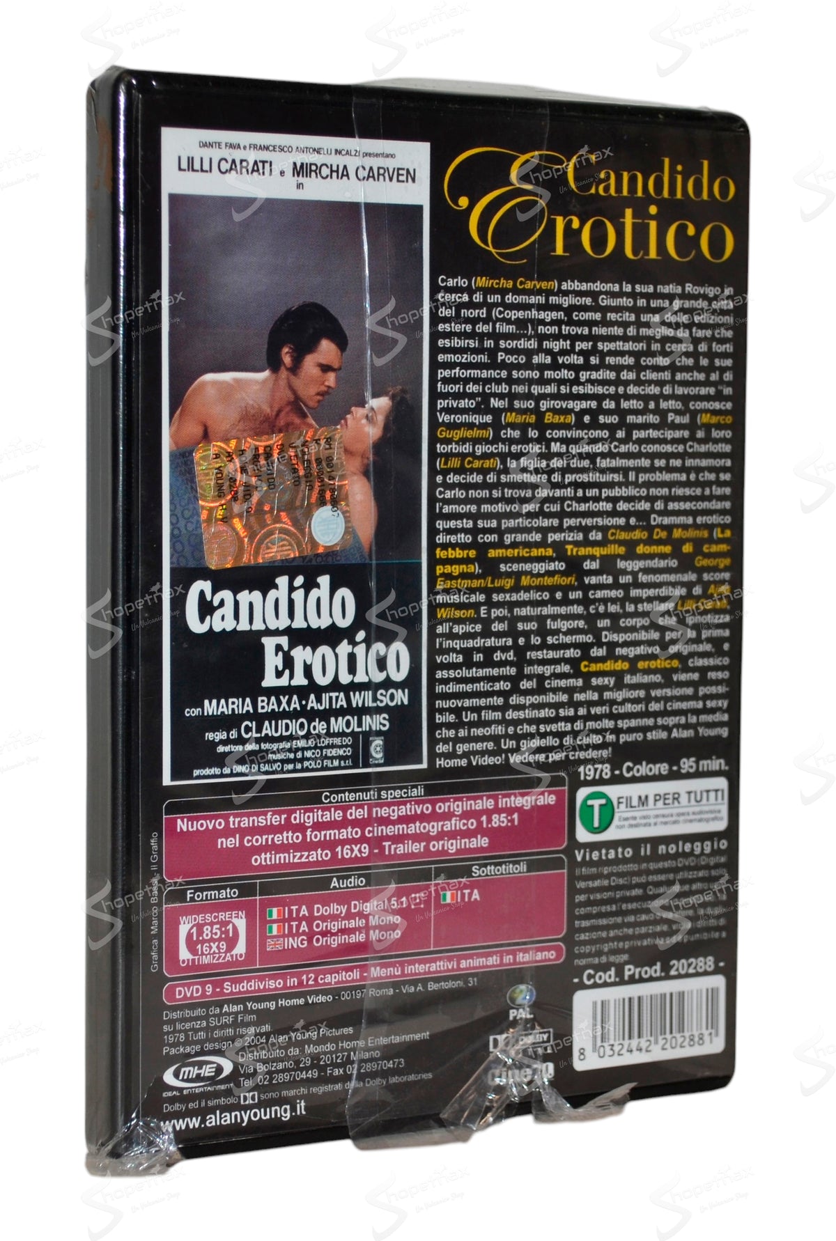 Candido Erotico (Versione Integrale) (1977) DVD