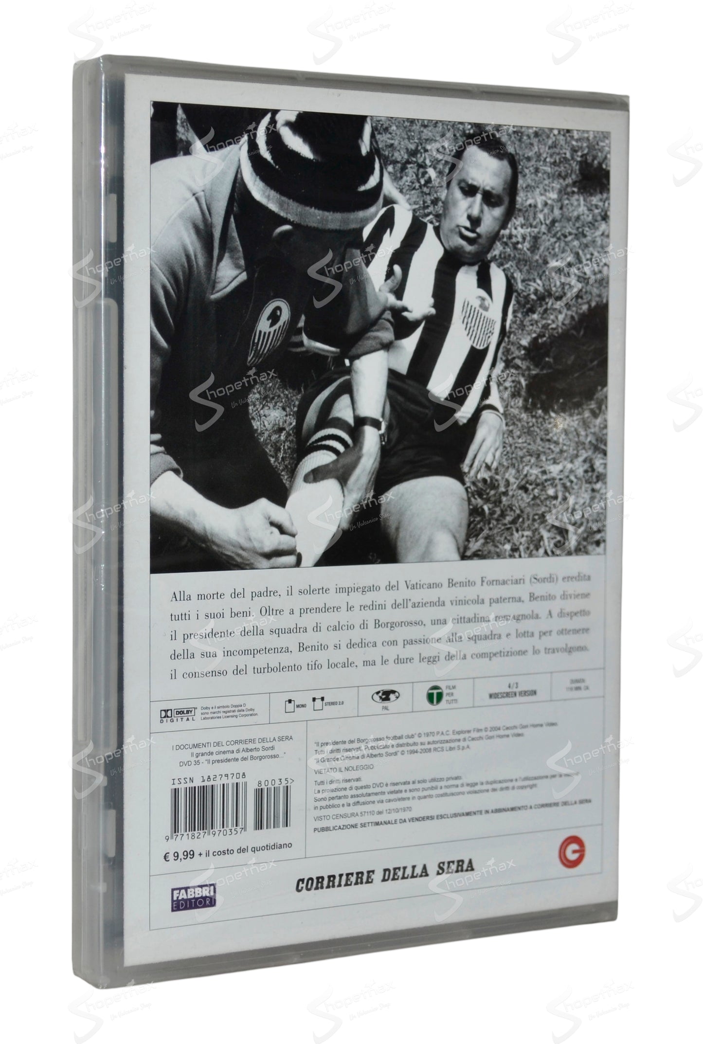 Il Presidente del Borgorosso Football Club (1970) DVD Editoriale