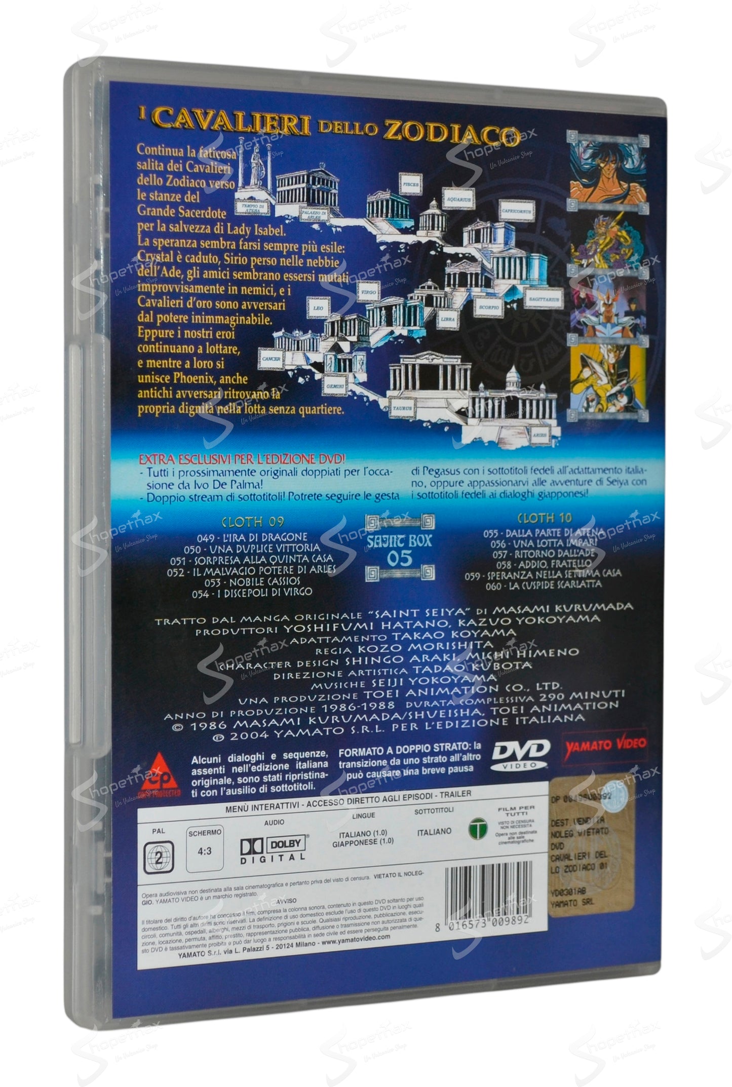 I Cavalieri dello Zodiaco - La Serie TV - Box 05 (1986-1988) 2 DVD Anime