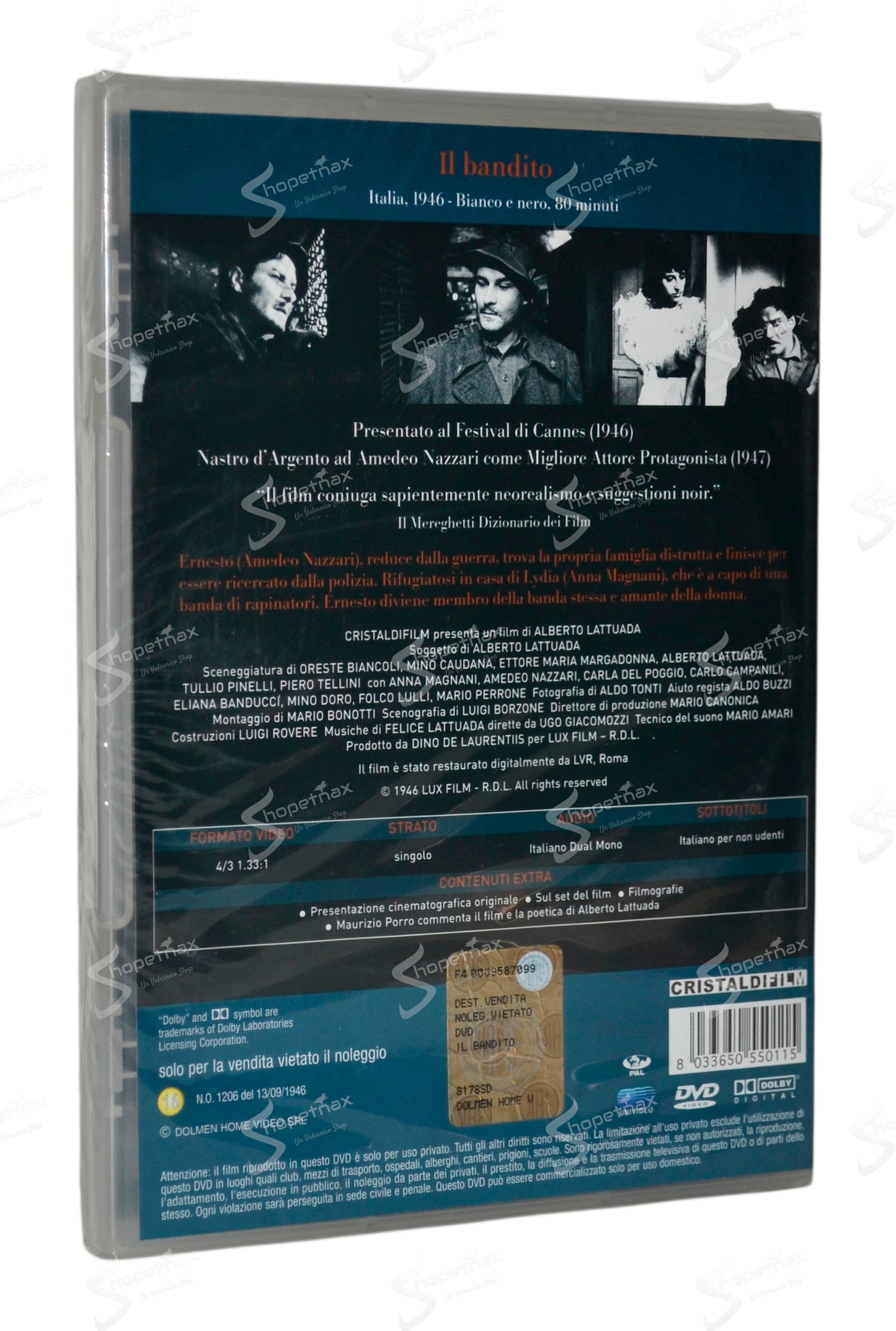 Il Bandito (1946) DVD