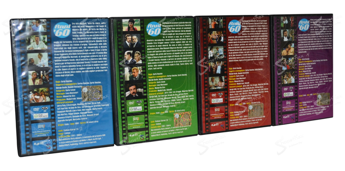 Anni '60 (Serie Completa) (1999) 4 DVD Editoriali