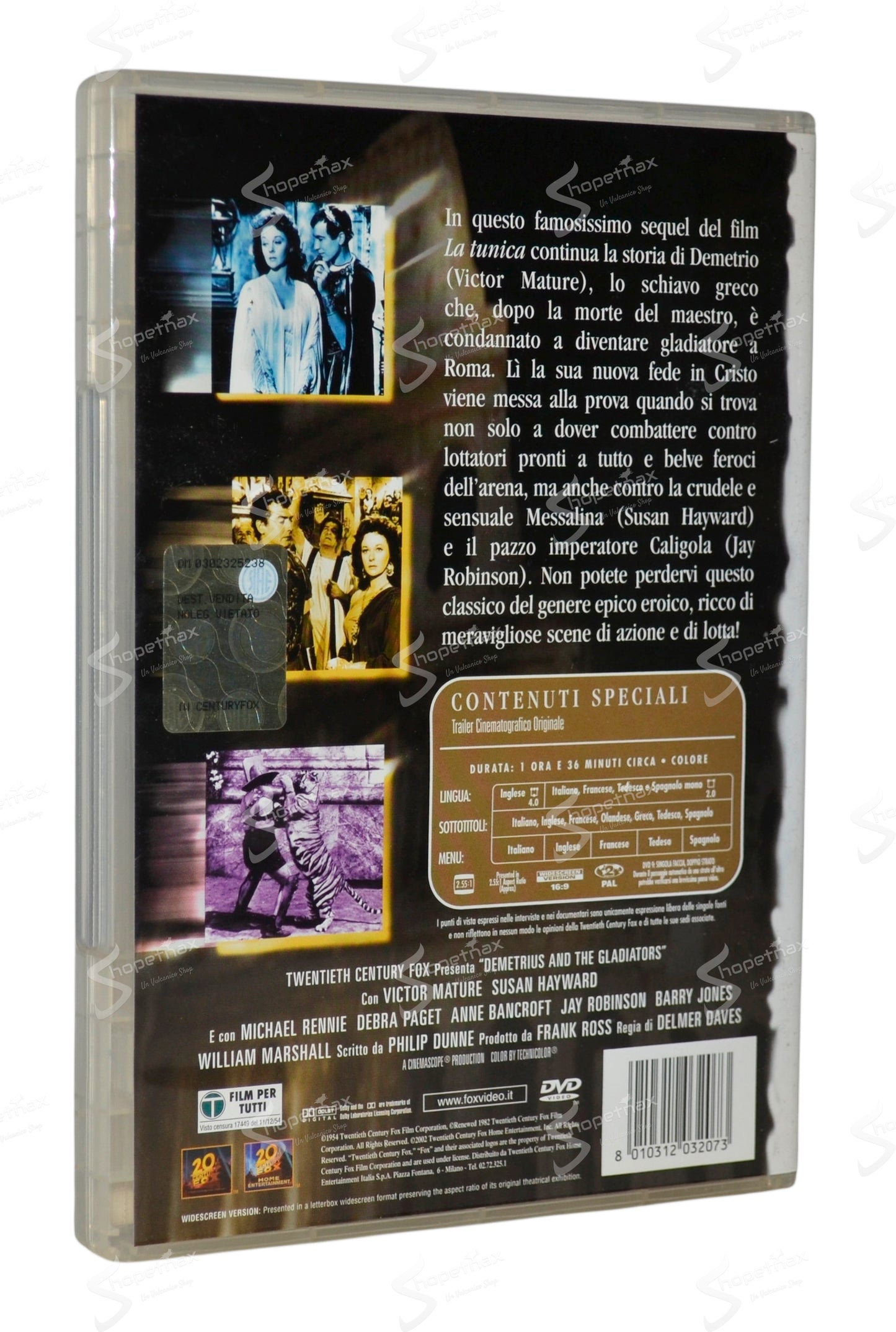 Demetrio e i Gladiatori (Demetrius and the Gladiators) (1954) DVD