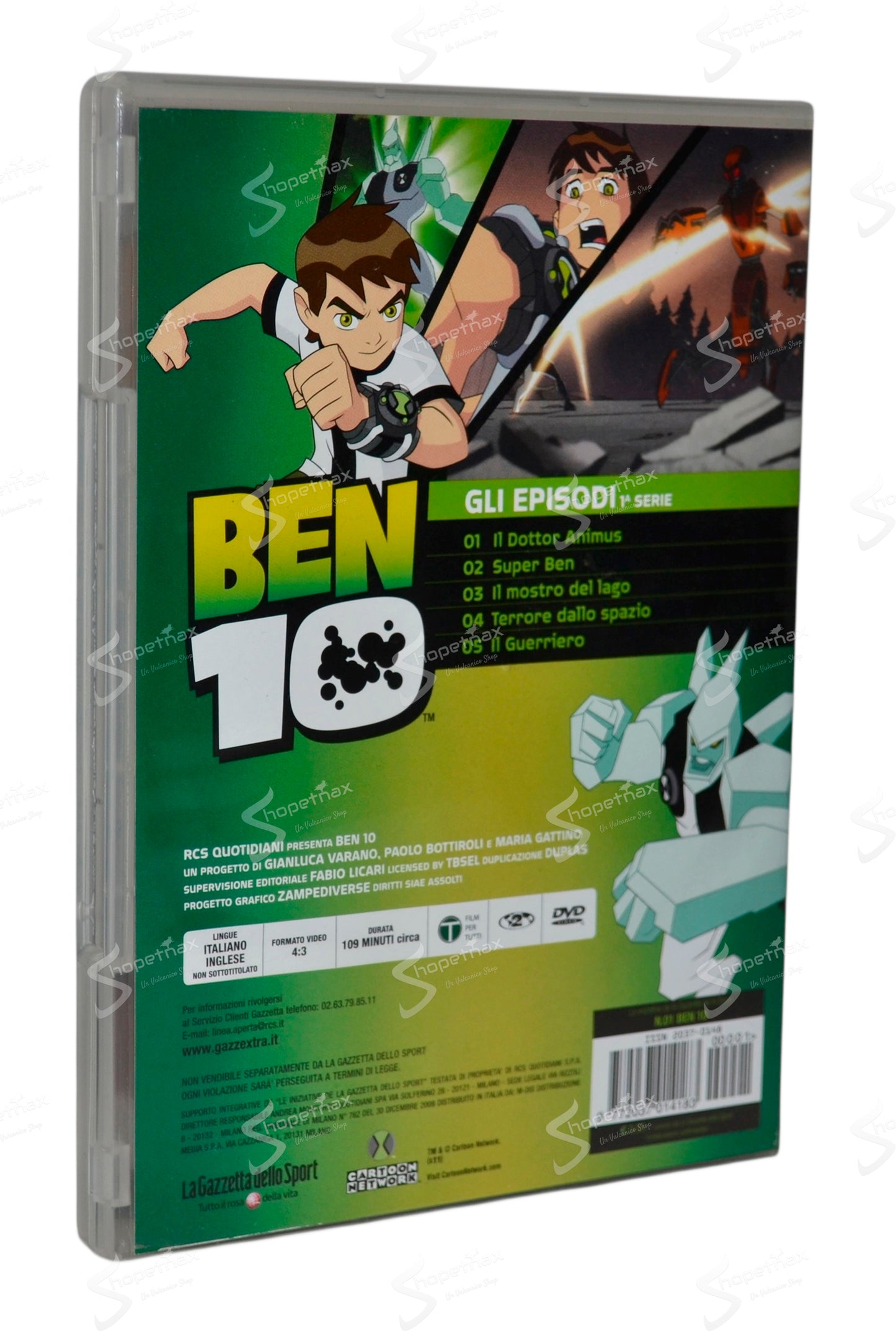 Ben 10 Ten - Vol. 1 - Terrore dallo Spazio (2005) DVD
