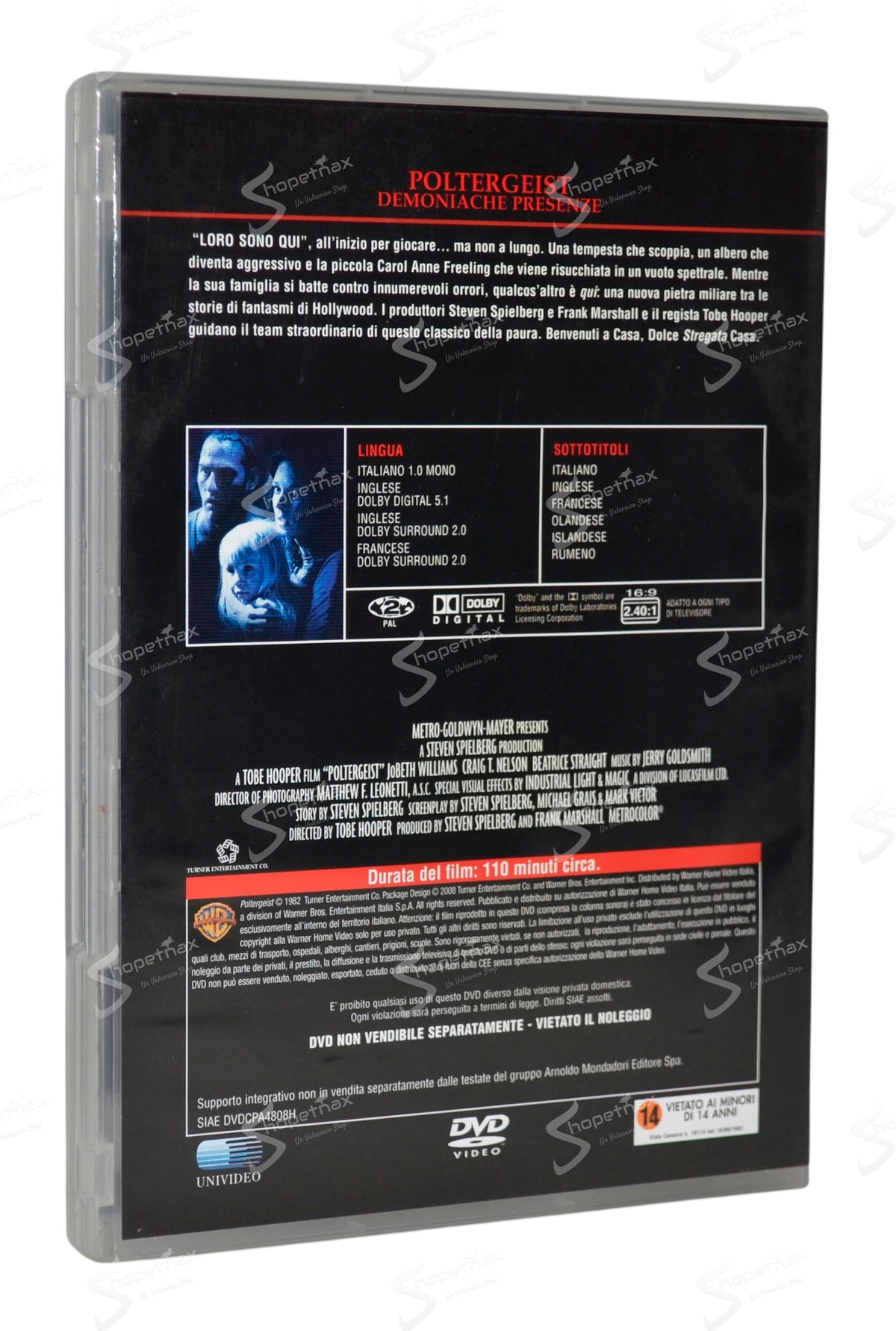 Poltergeist - Demoniache Presenze (1982) DVD Editoriale Ottimo