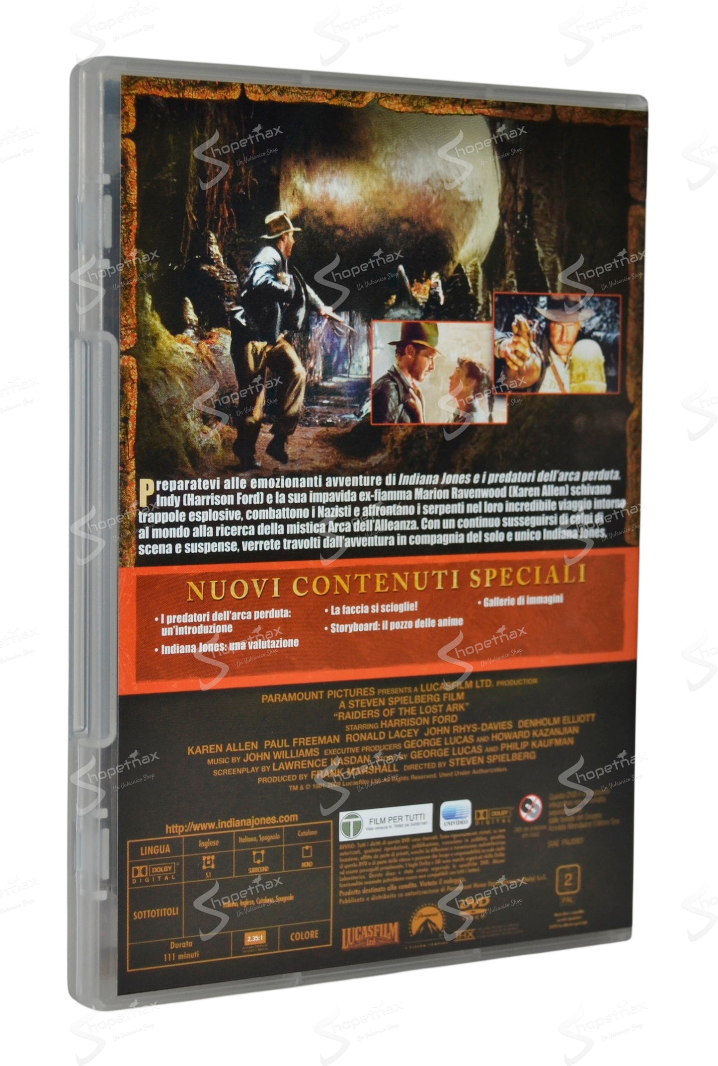 Indiana Jones e I Predatori dell'Arca Perduta (1981) DVD Editoriale