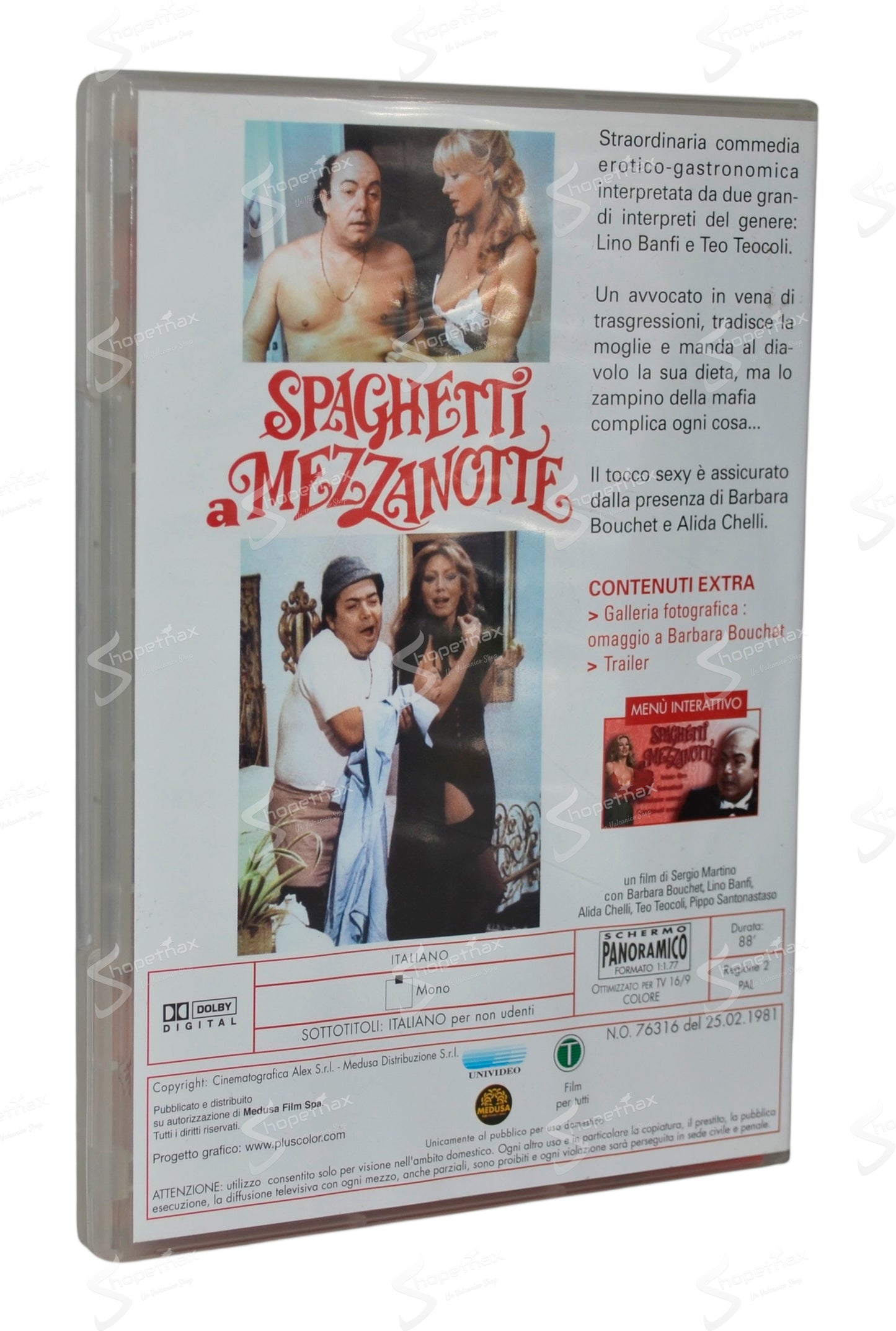 Spaghetti a Mezzanotte (1981) DVD Editoriale