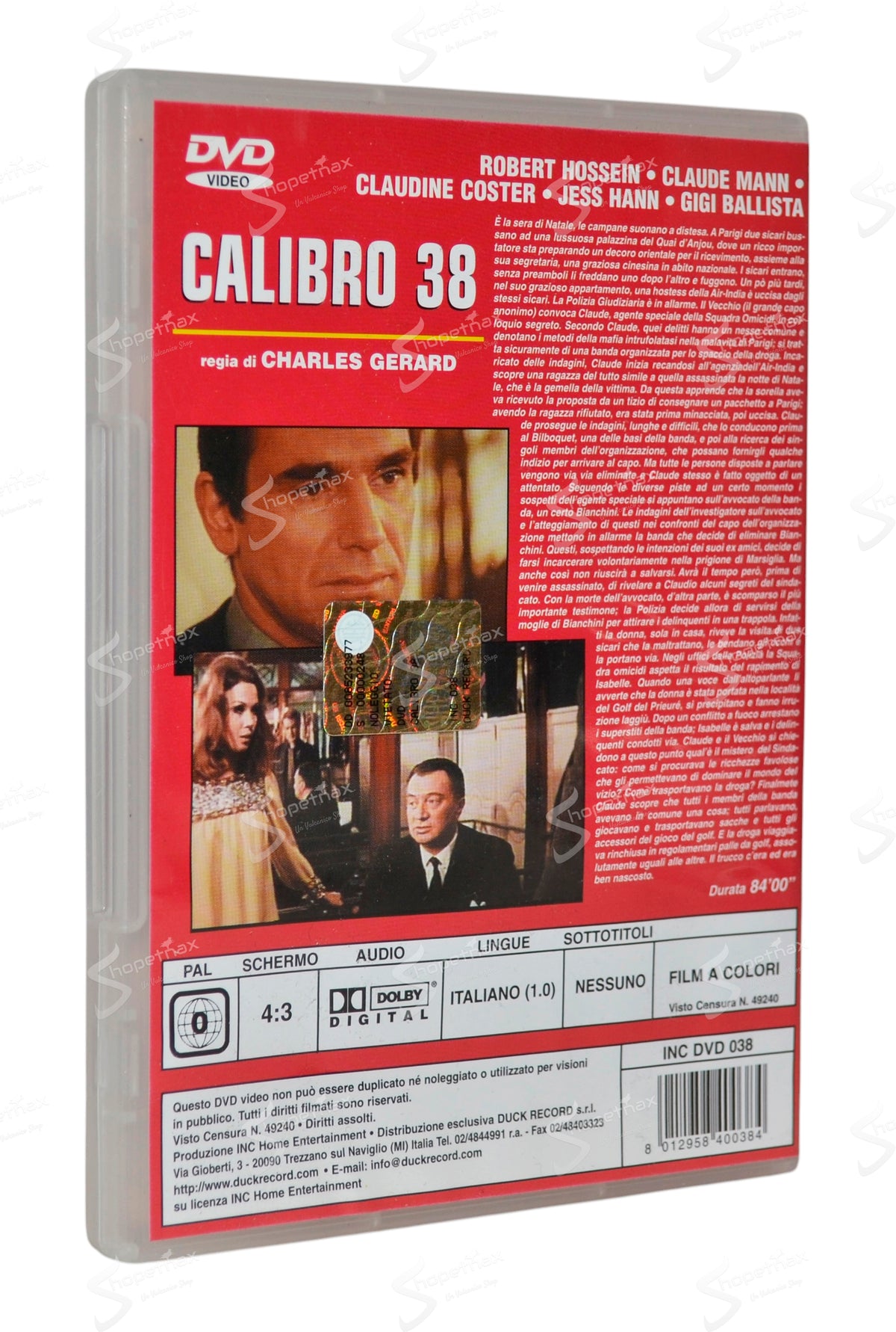 Calibro 38 (Calibre 38) (1967) DVD