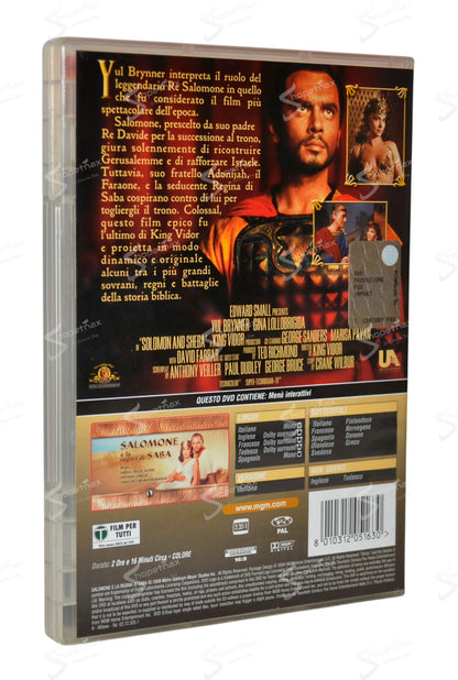 Salomone e la Regina di Saba (Solomon and Sheba) (1959) DVD