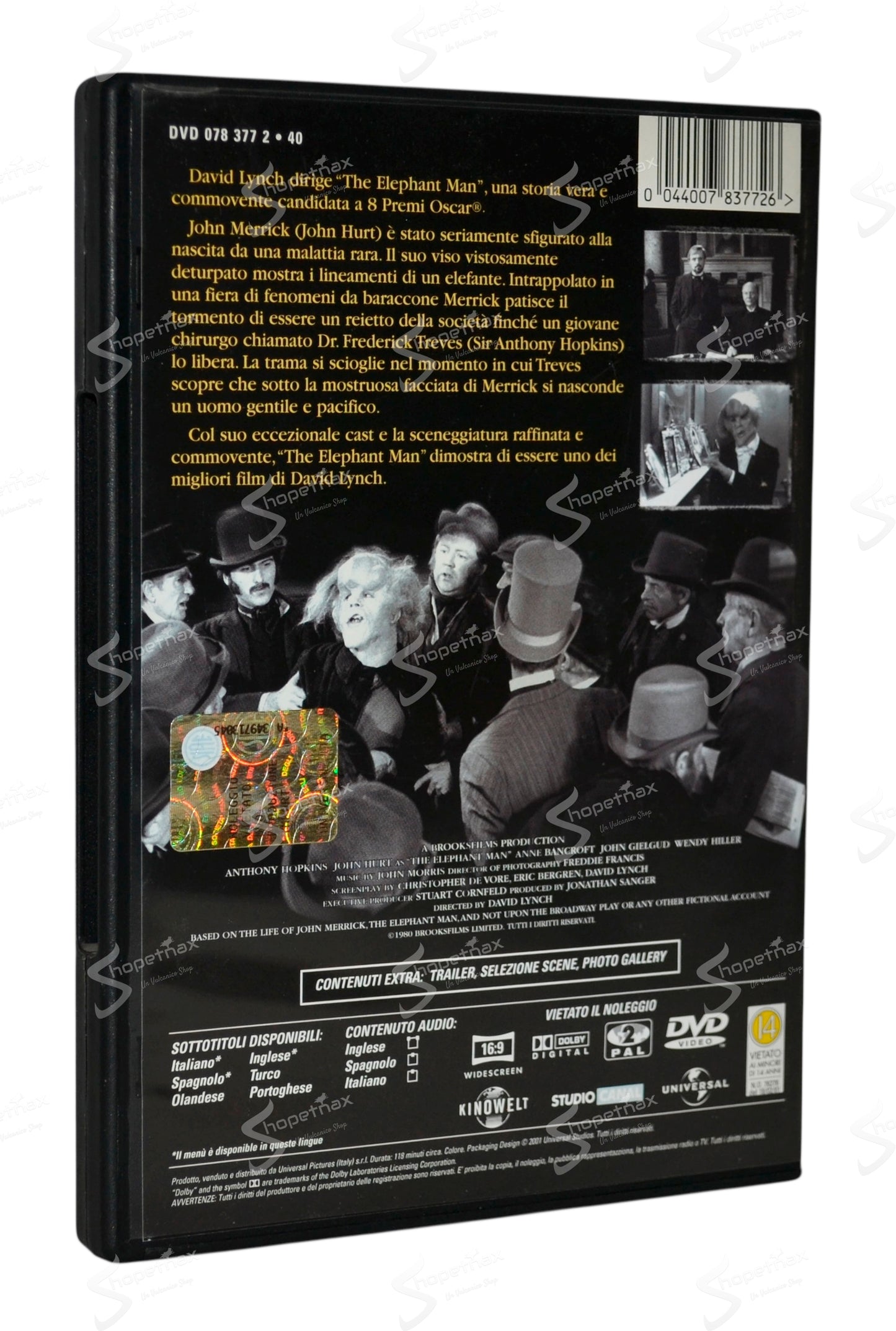 The Elephant Man (1980) DVD