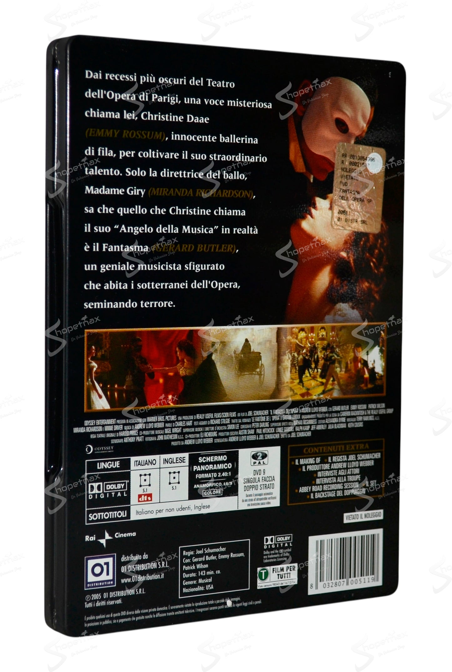 Il Fantasma dell'Opera (The Phantom of the Opera) (SteelBook) (2004) DVD