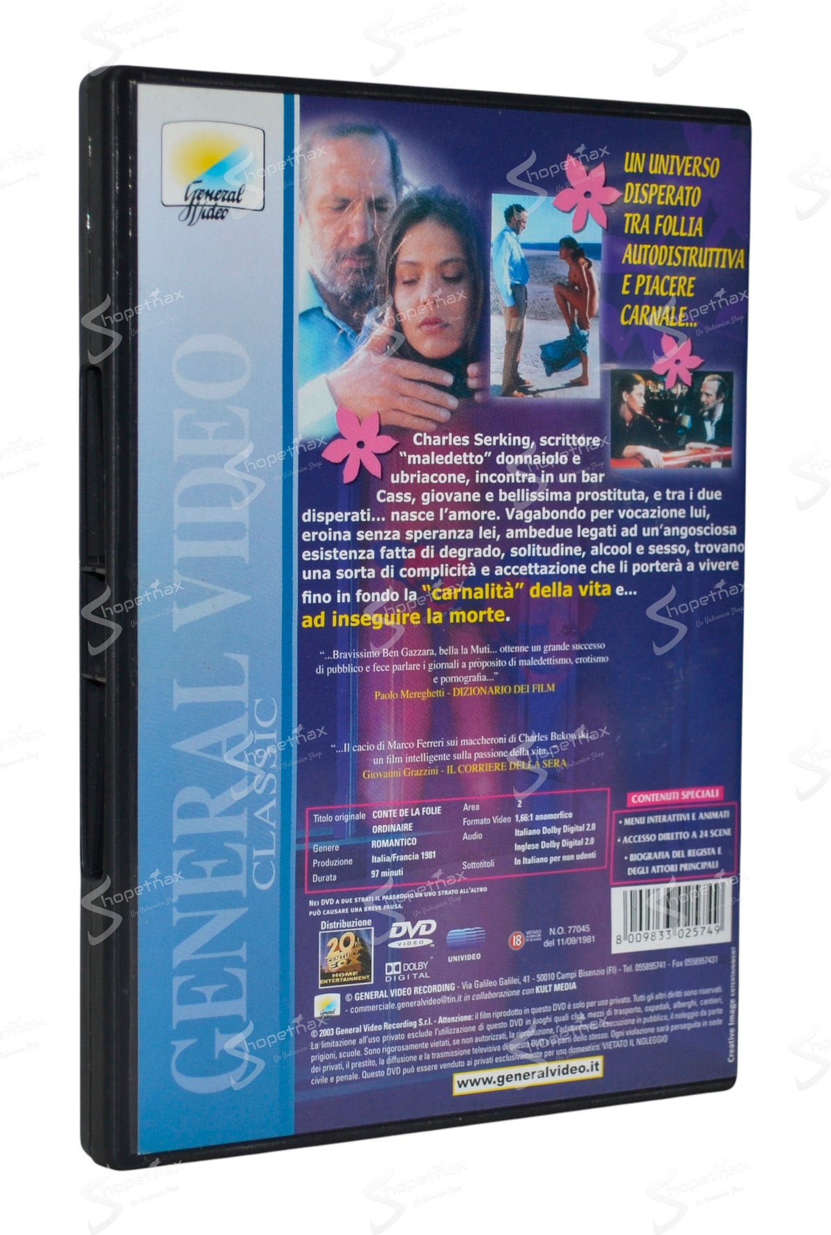Storie di ordinaria follia (1981) DVD