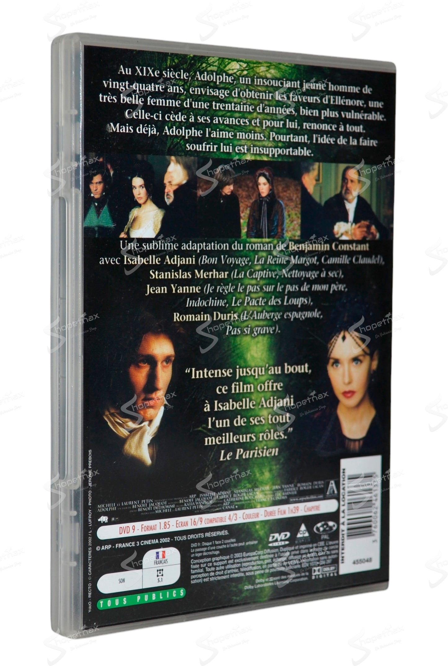 Adolphe (Versione Francese) (2002) DVD