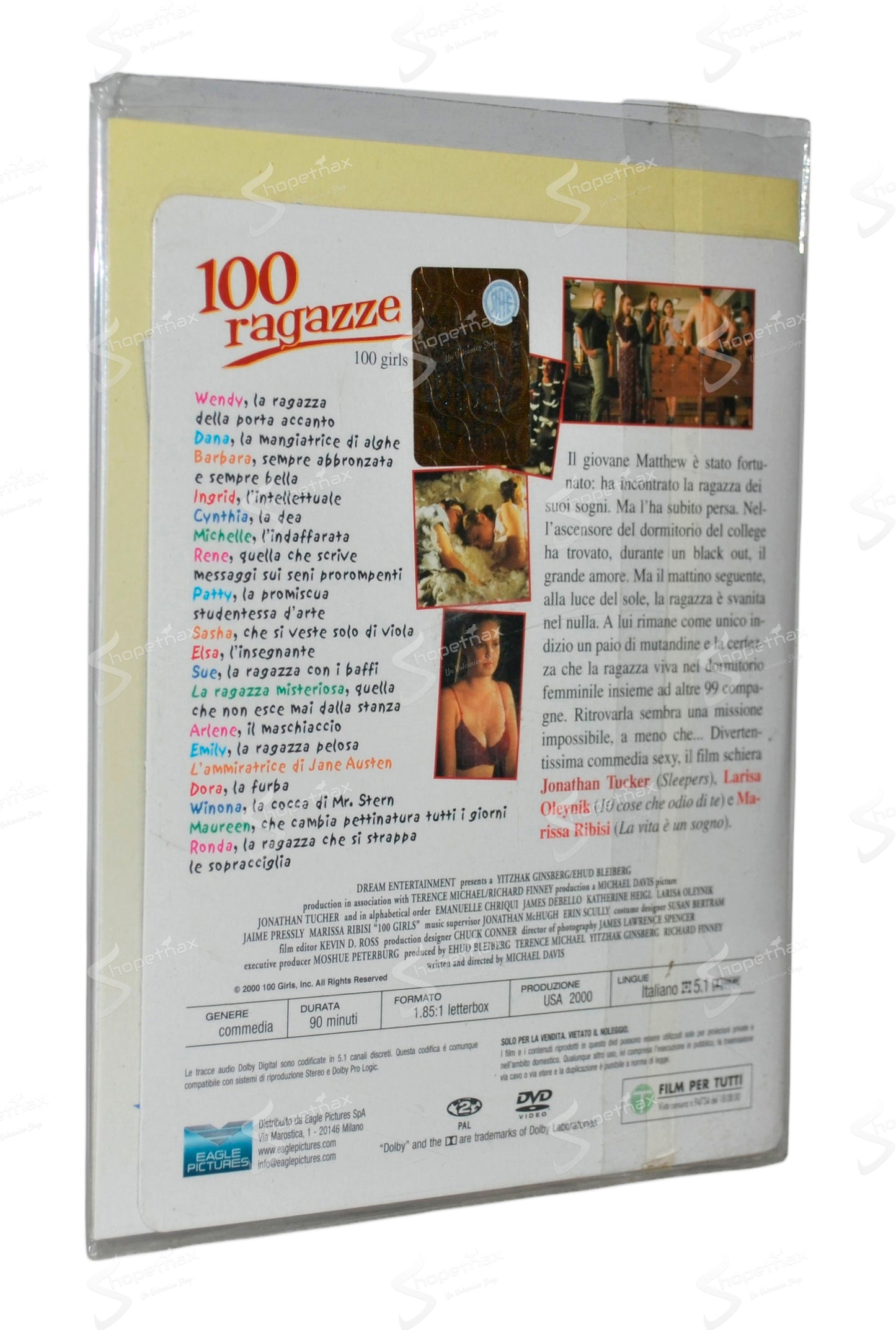 100 Ragazze (100 Girls) (2000) DVD + Biglietto Auguri