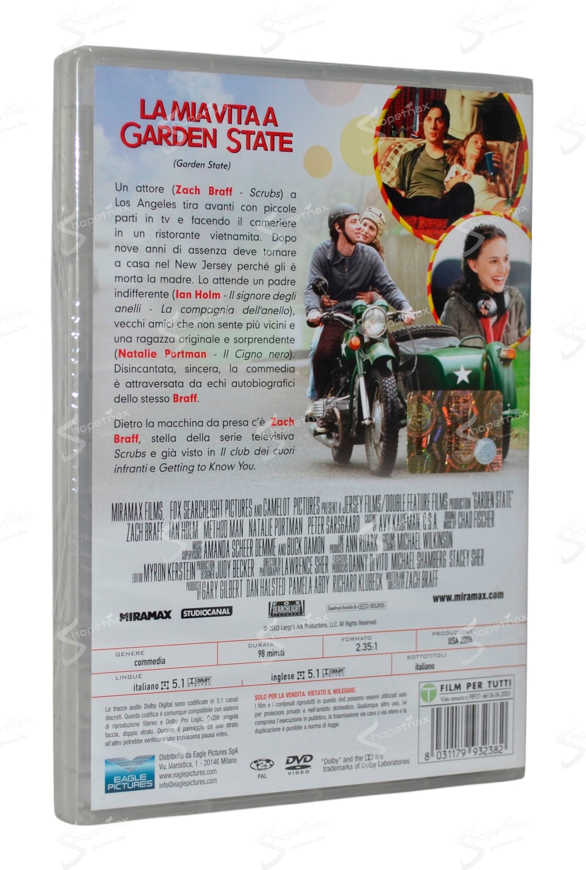 La mia vita a Garden State (2004) DVD