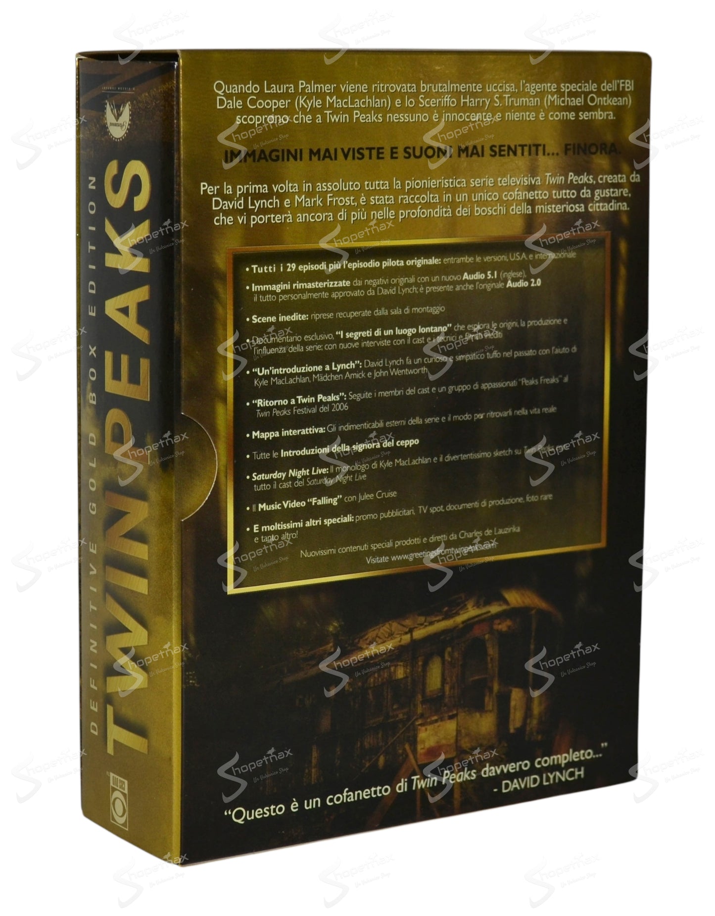 Twin Peaks (Serie Completa) (Definitive Gold Box Edition) (1991-2007) Box 10 DVD