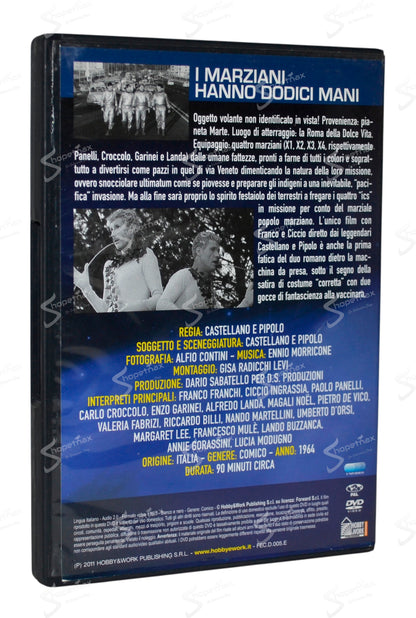 I Marziani hanno dodici mani (1964) DVD Editoriale Ottimo