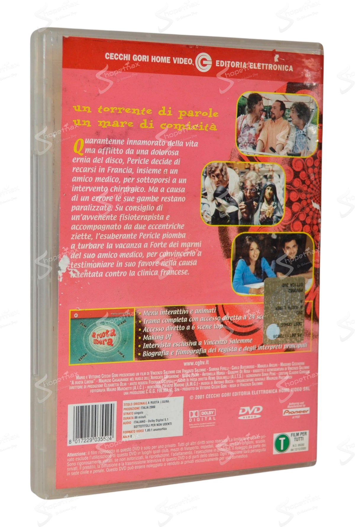A ruota libera (2000) DVD Buono