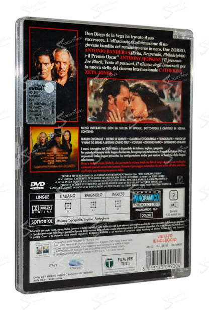 La Maschera di Zorro Collector's Edition DVD Jewel Box