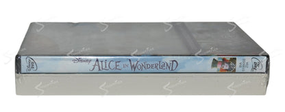 Alice in Wonderland (2010) DVD + Libro