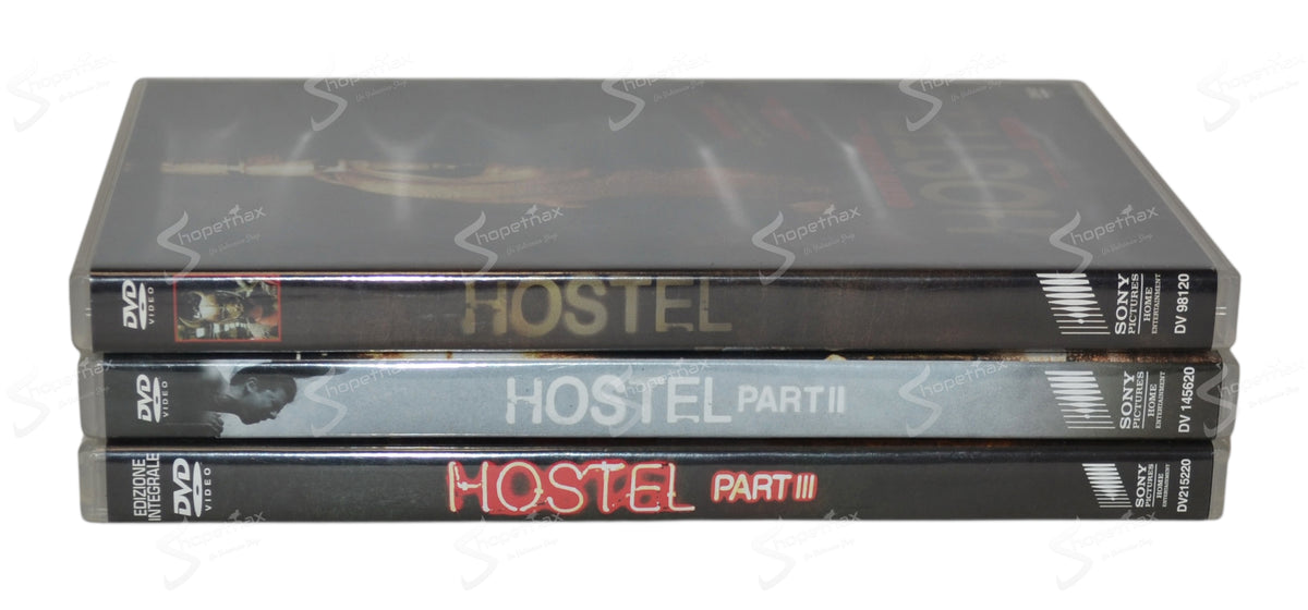 Hostel + Hostel Part II + Hostel Part III (Serie Completa) 3 DVD