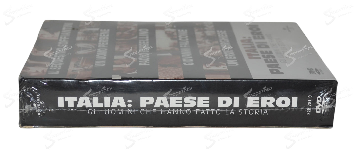 Italia Paese di Eroi Uomini che hanno fatto la storia (2012) Box 5 DVD