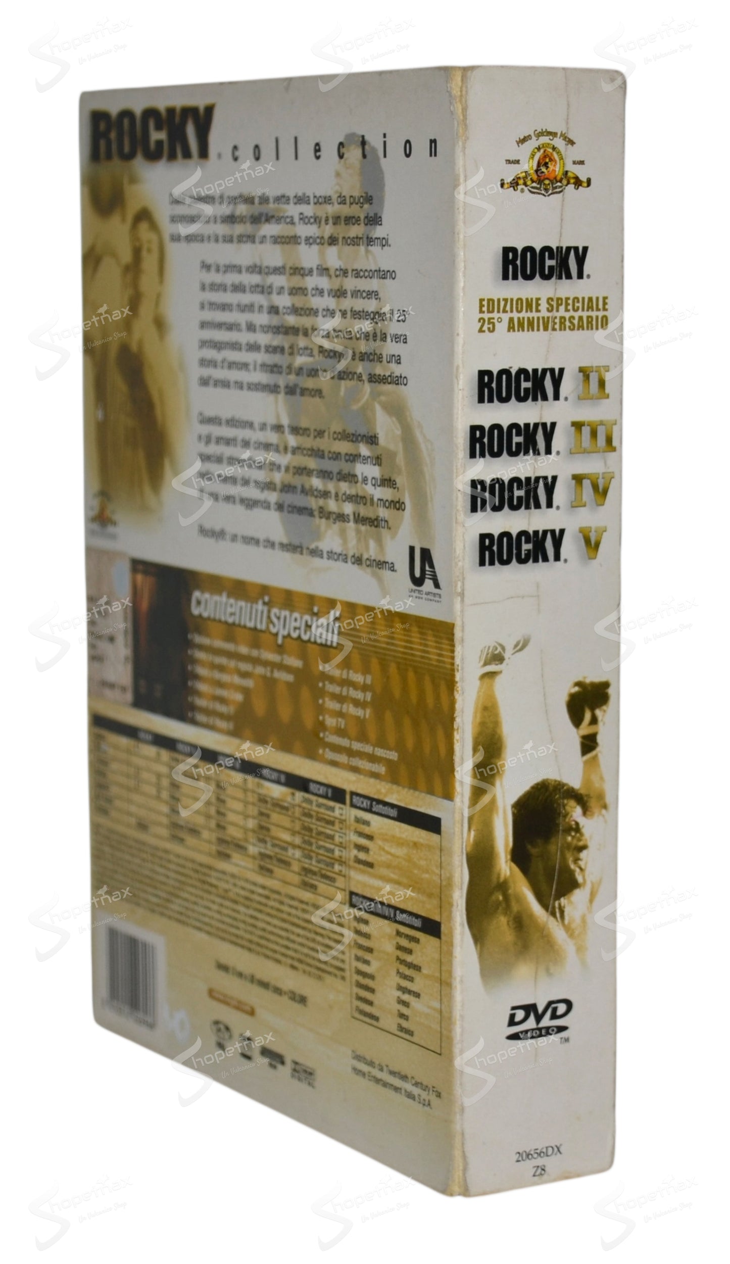 Rocky Collection (Rocky I+II+III+IV+V) (1976-1990) Box 5 DVD