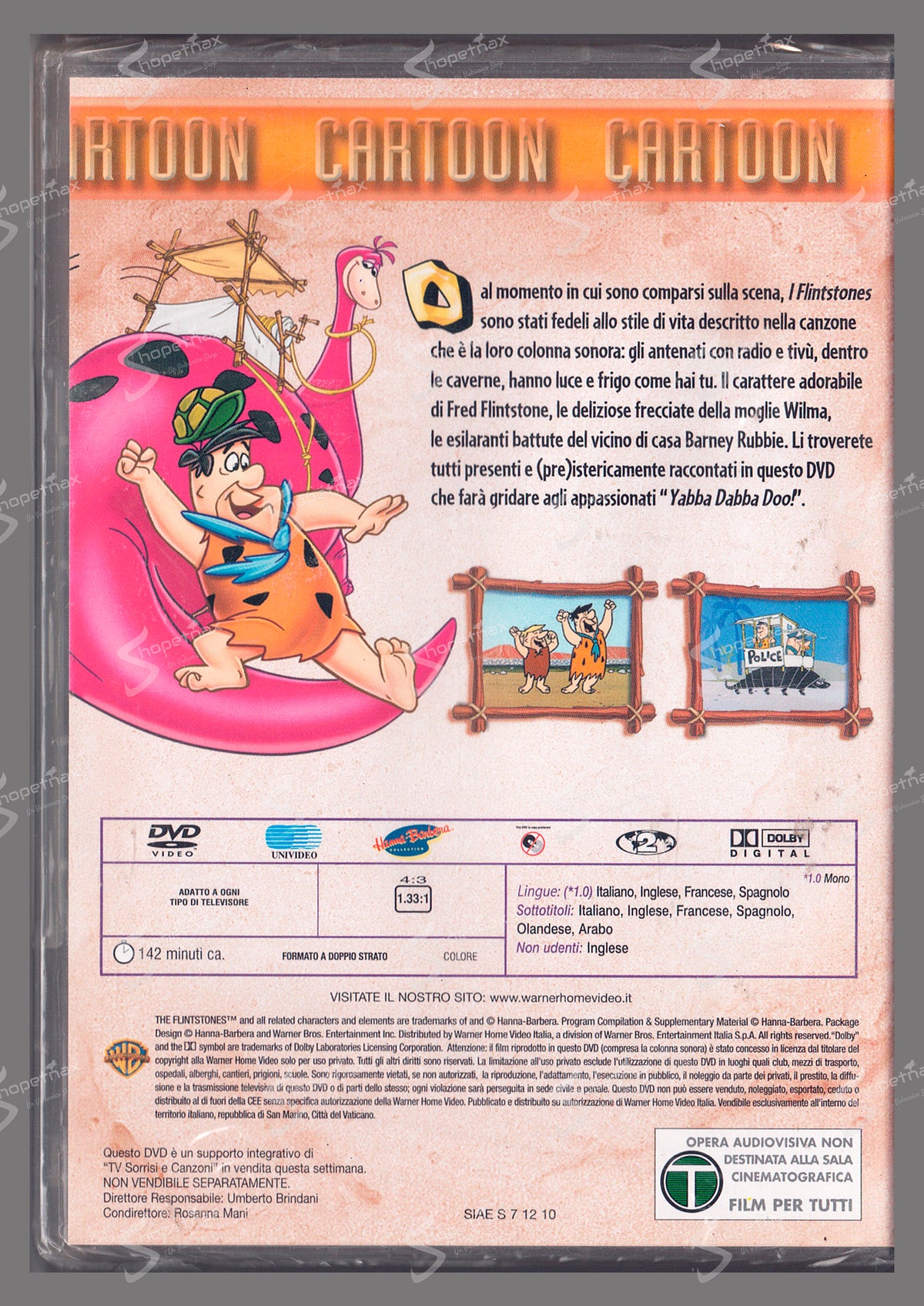 I Flintstones - Scuola di ballo …e tante altre storie (Gli Antenati) (1960-1966) DVD Editoriale