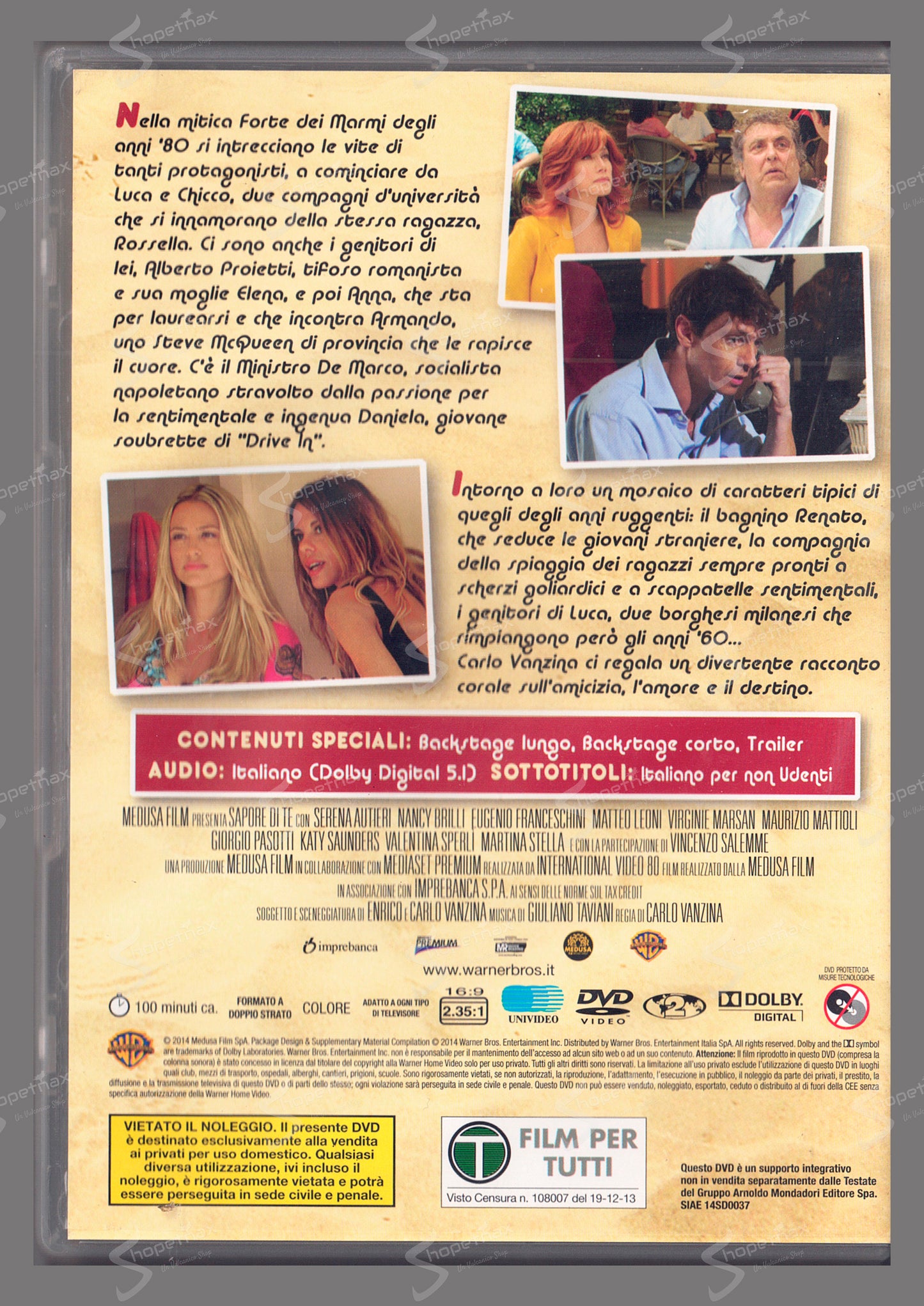 Sapore di te (2014) DVD Editoriale