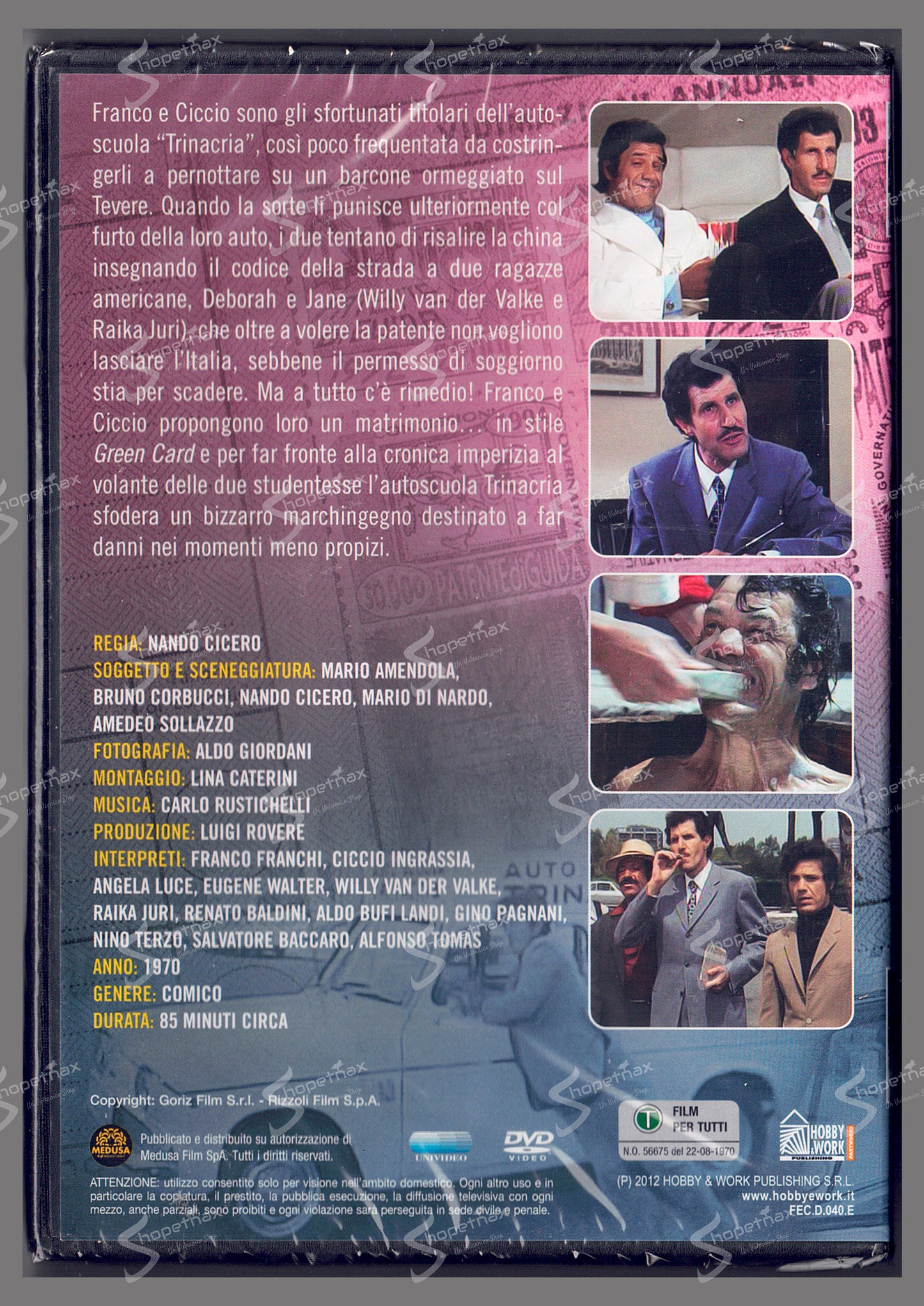 Ma chi ti ha dato la patente? (1970) DVD Editoriale