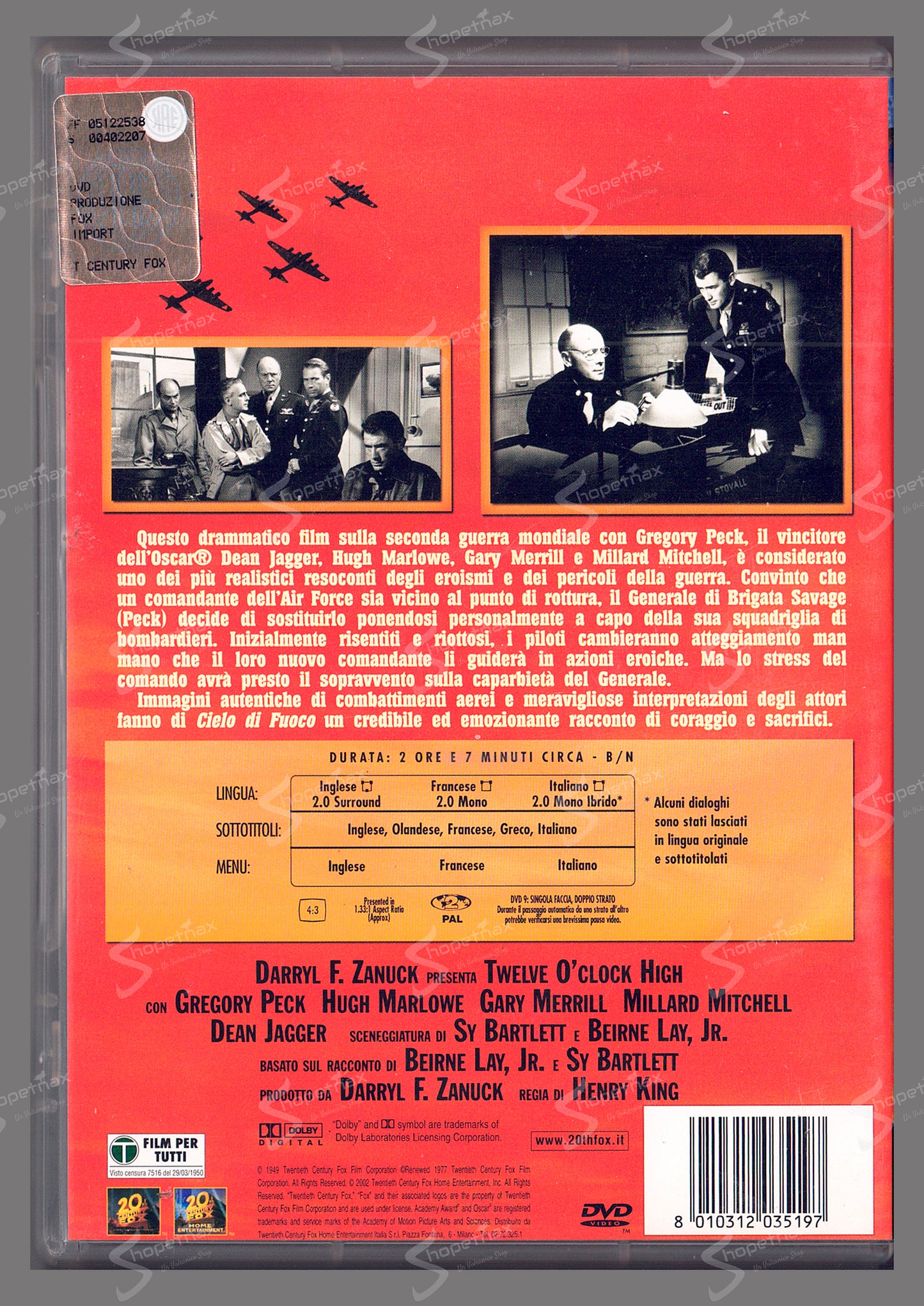 Cielo di Fuoco (1949) DVD