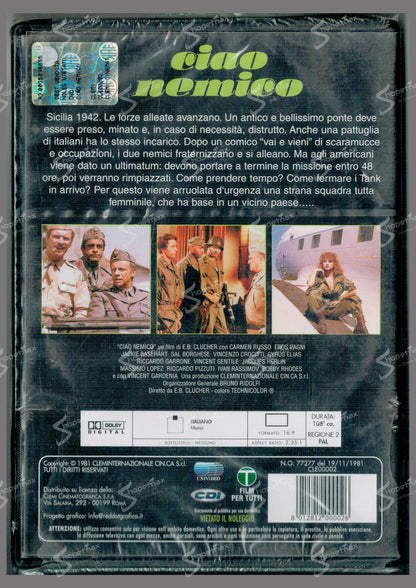 Ciao Nemico (1981) DVD