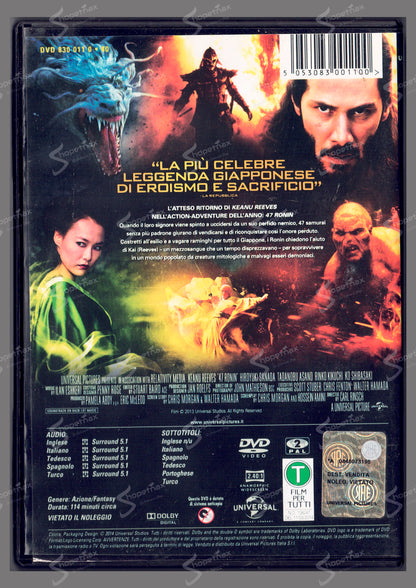 47 Ronin (2013) DVD