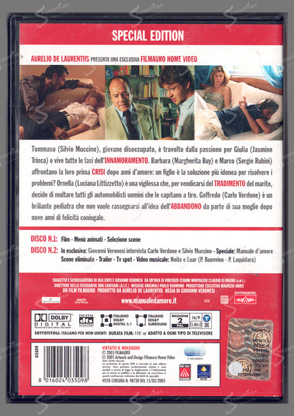 Manuale d'amore (Special Edition) (2005) 2 DVD
