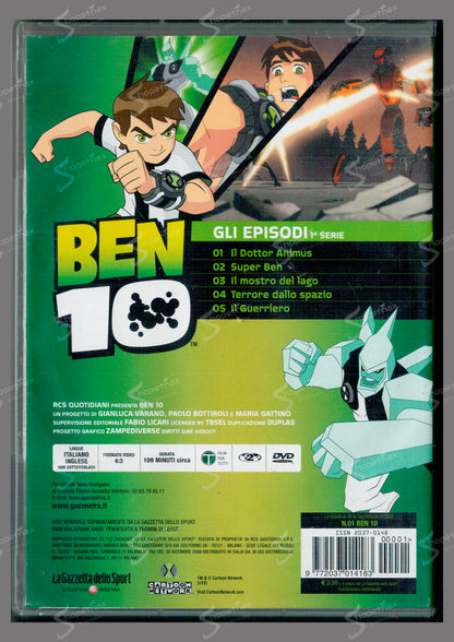Ben 10 Ten - Vol. 1 - Terrore dallo Spazio (2005) DVD